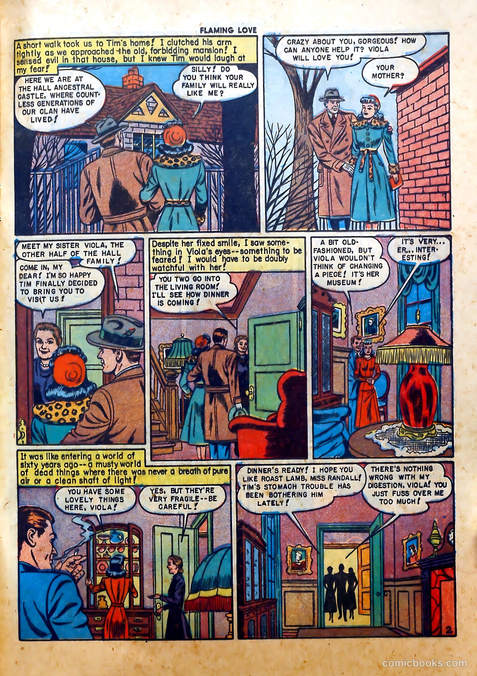 Flaming Love #2 (1950) — page 13 of 36