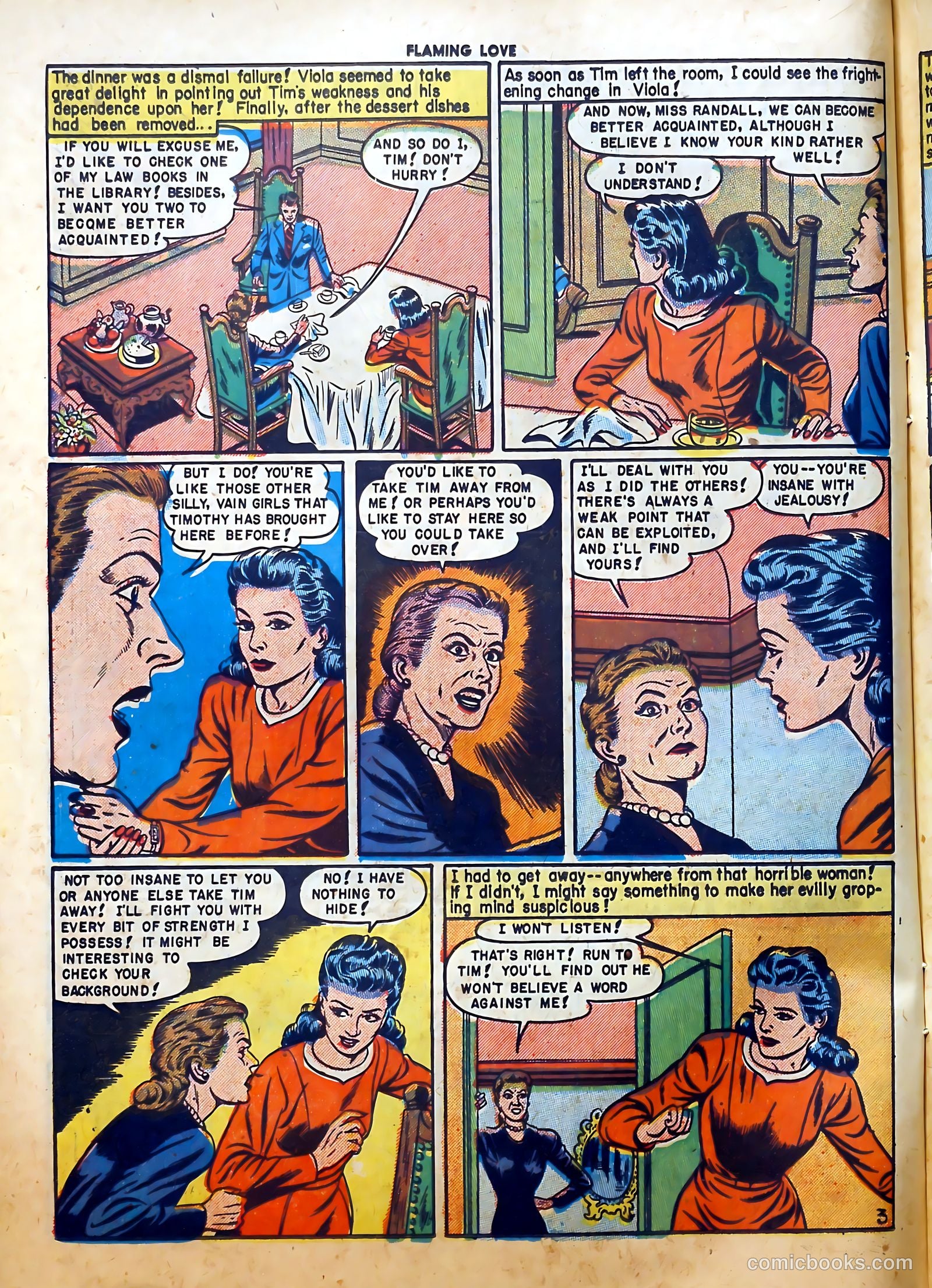 Flaming Love #2 (1950) — page 14 of 36
