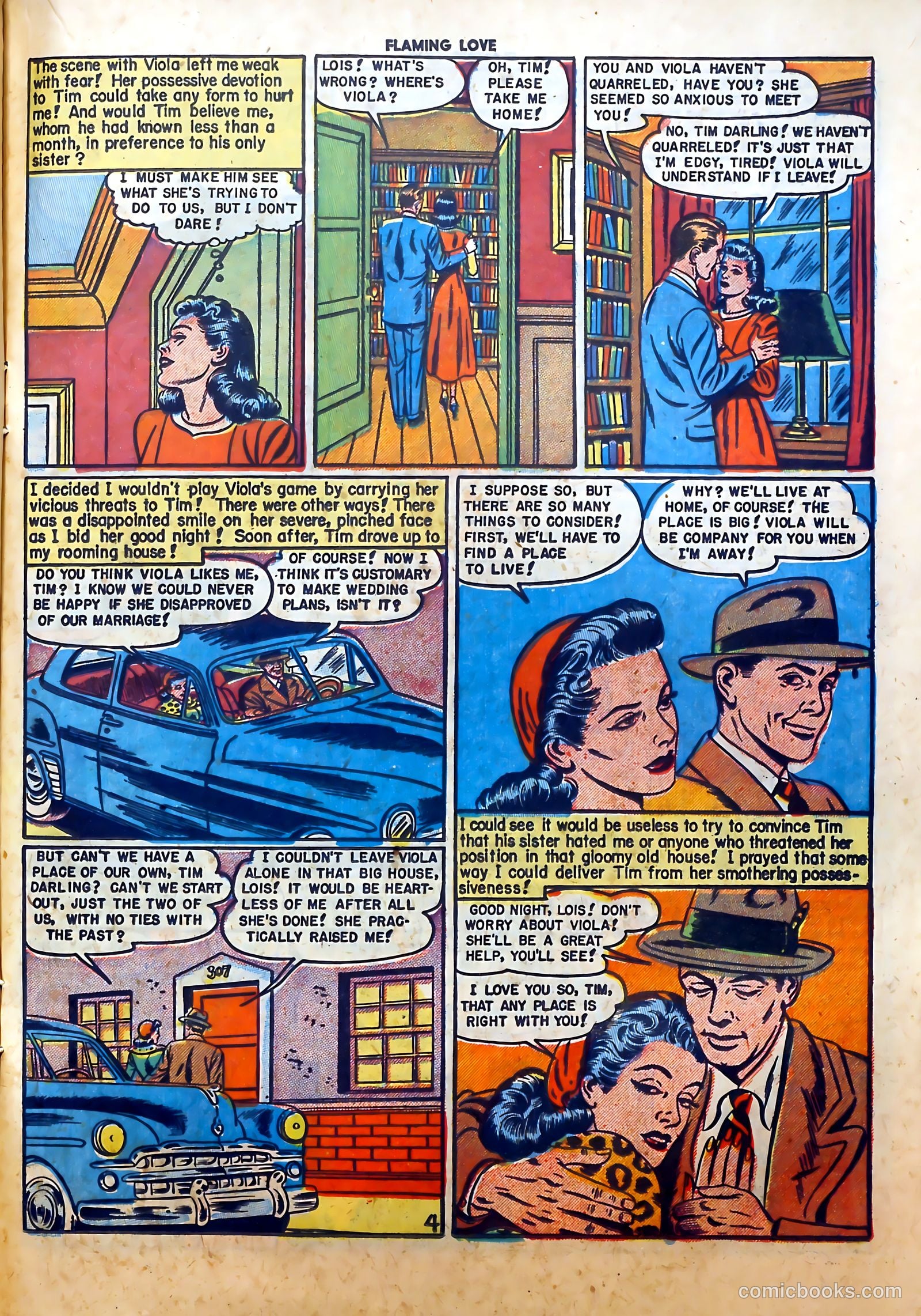 Flaming Love #2 (1950) — page 15 of 36