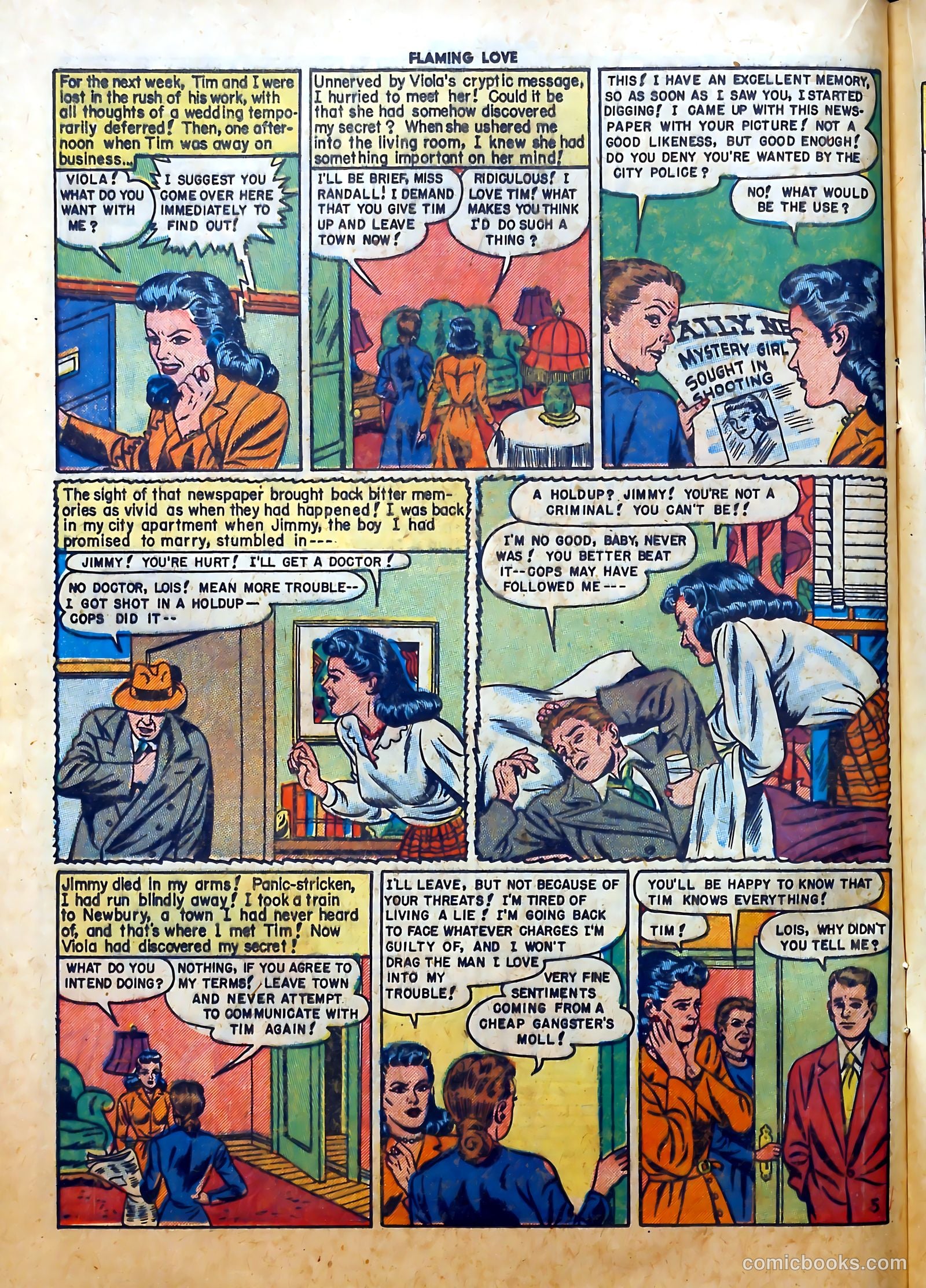 Flaming Love #2 (1950) — page 16 of 36