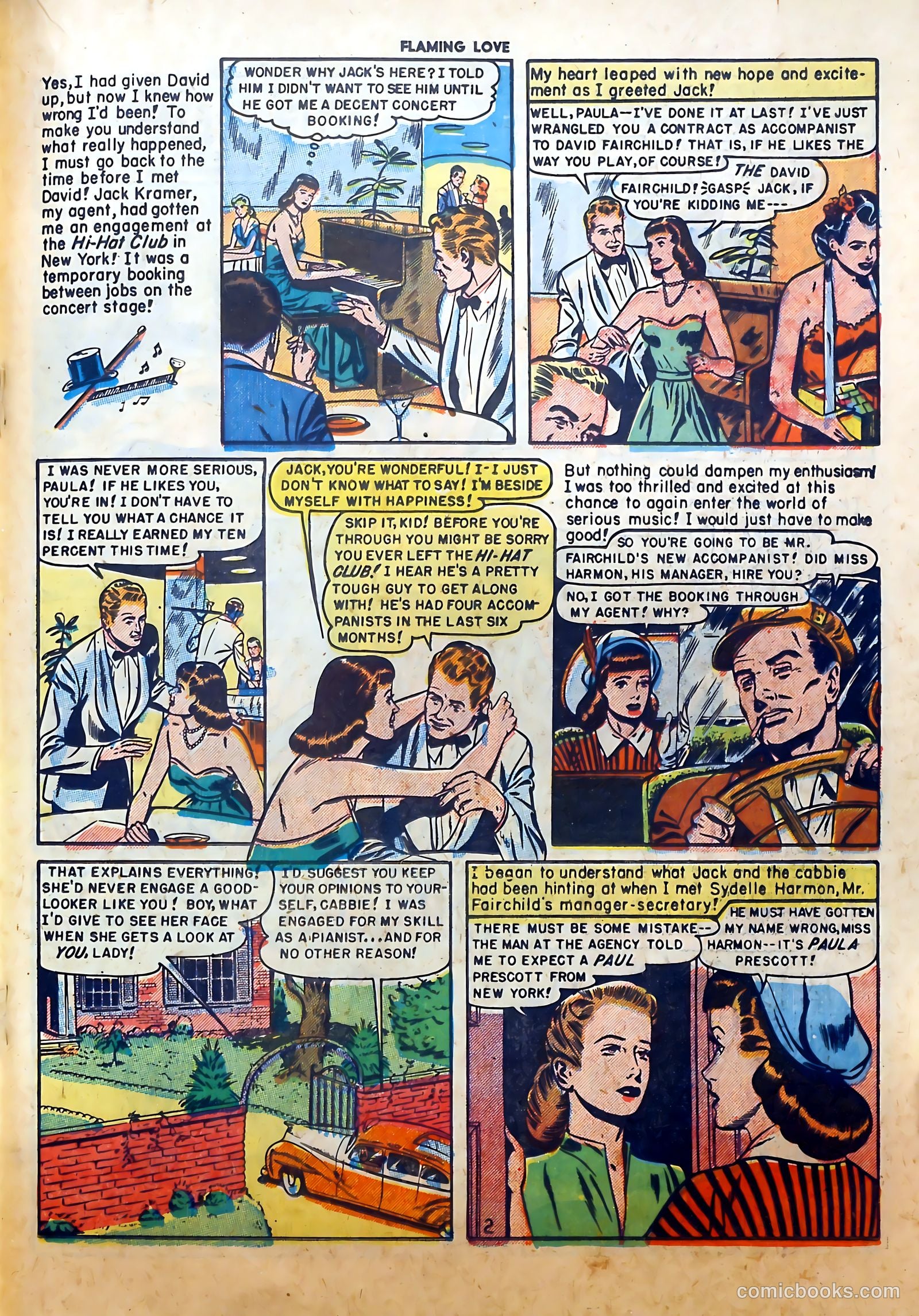 Flaming Love #2 (1950) — page 19 of 36