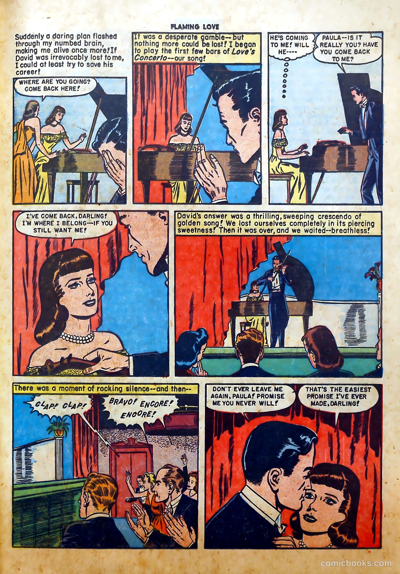 Flaming Love #2 (1950) — page 25 of 36