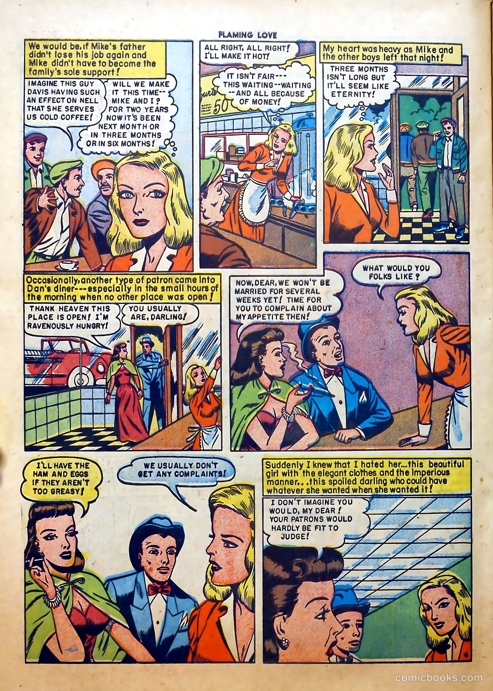 Flaming Love #2 (1950) — page 30 of 36
