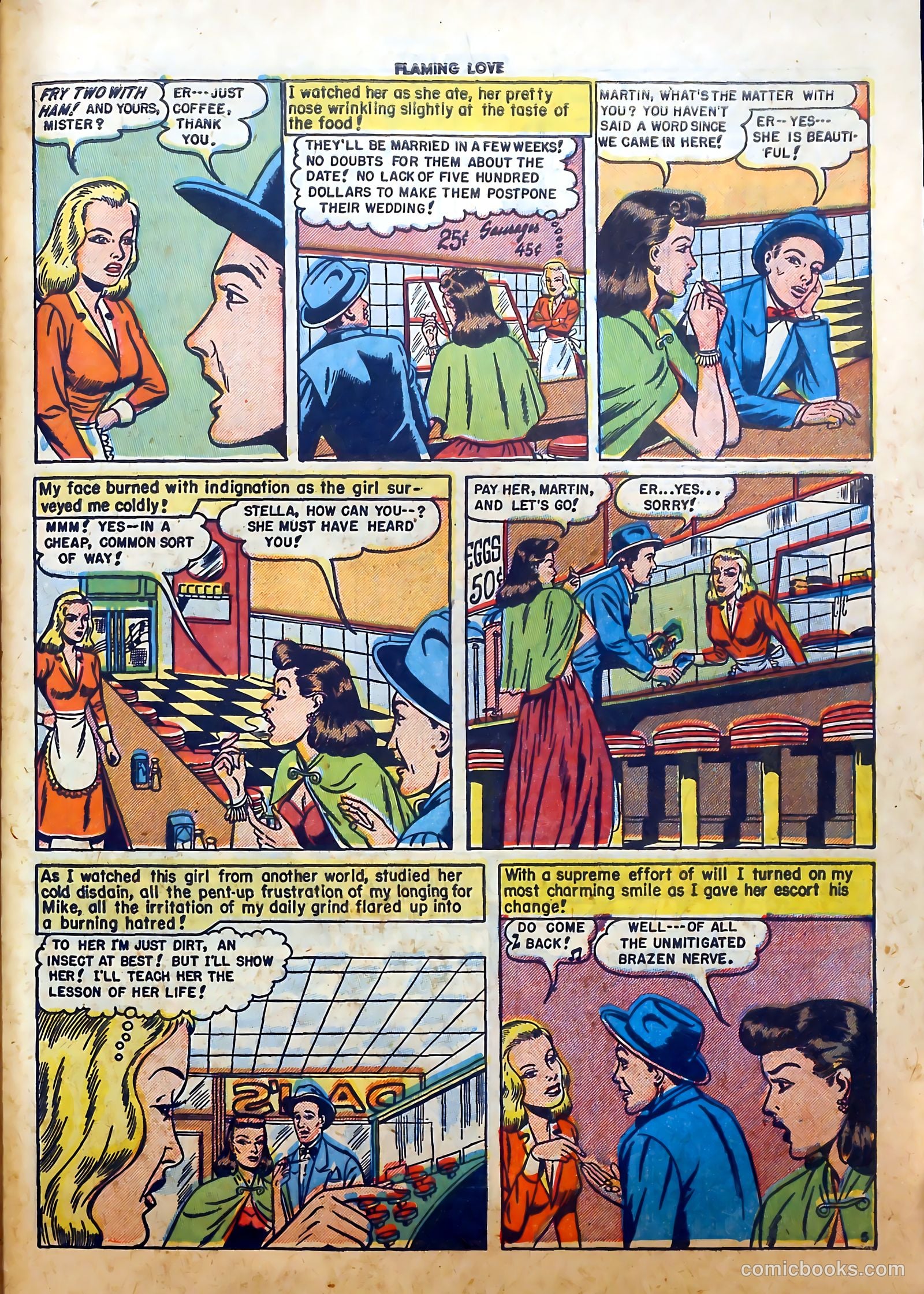 Flaming Love #2 (1950) — page 31 of 36