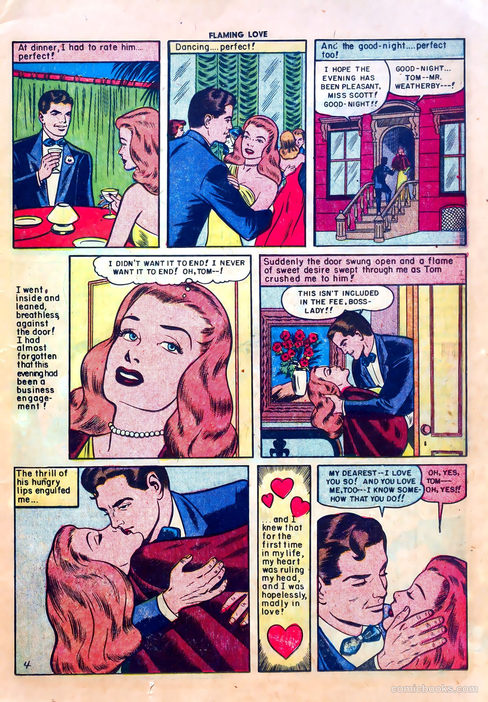 Flaming Love #3 (1950) — page 15 of 36
