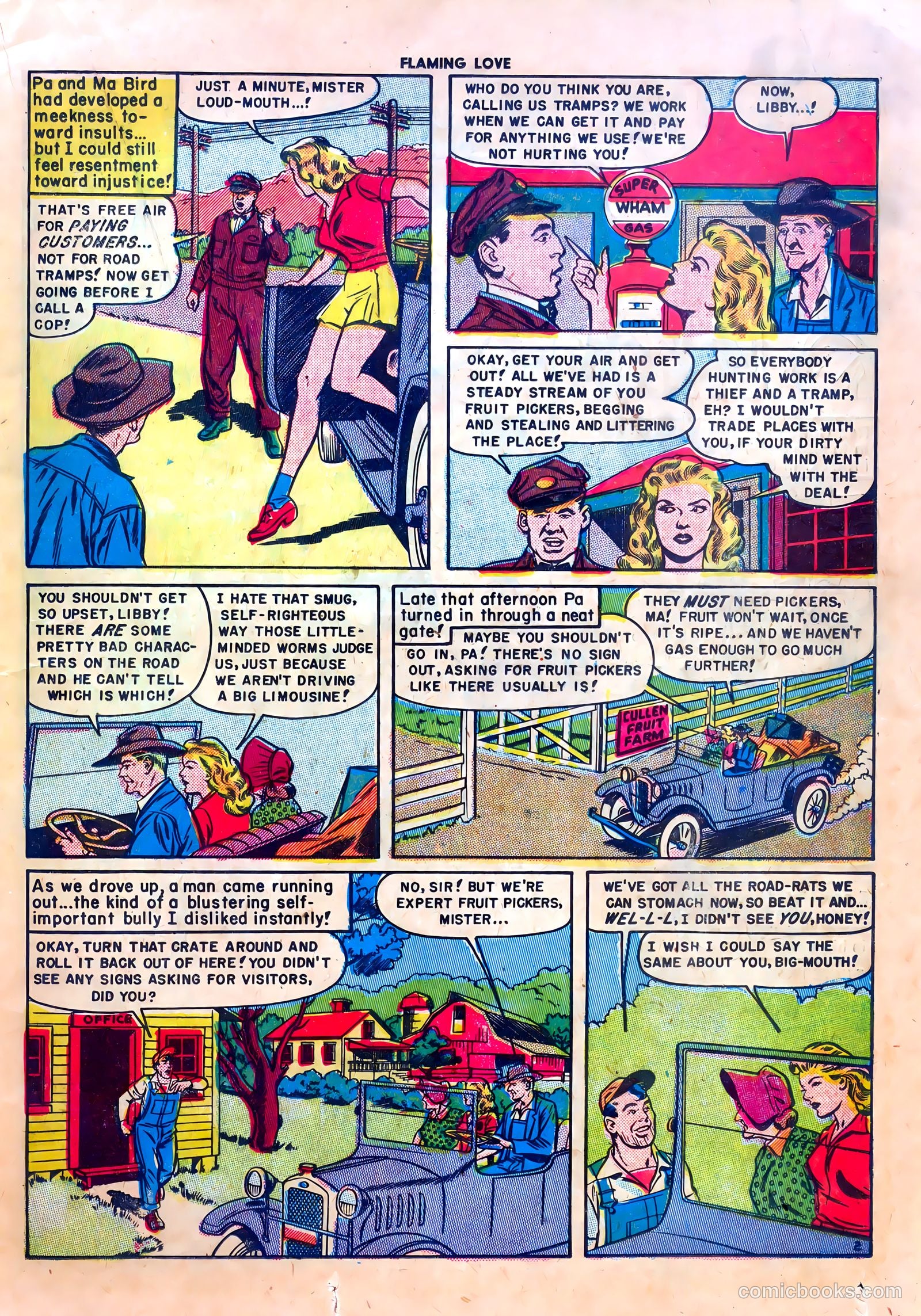 Flaming Love #3 (1950) — page 19 of 36