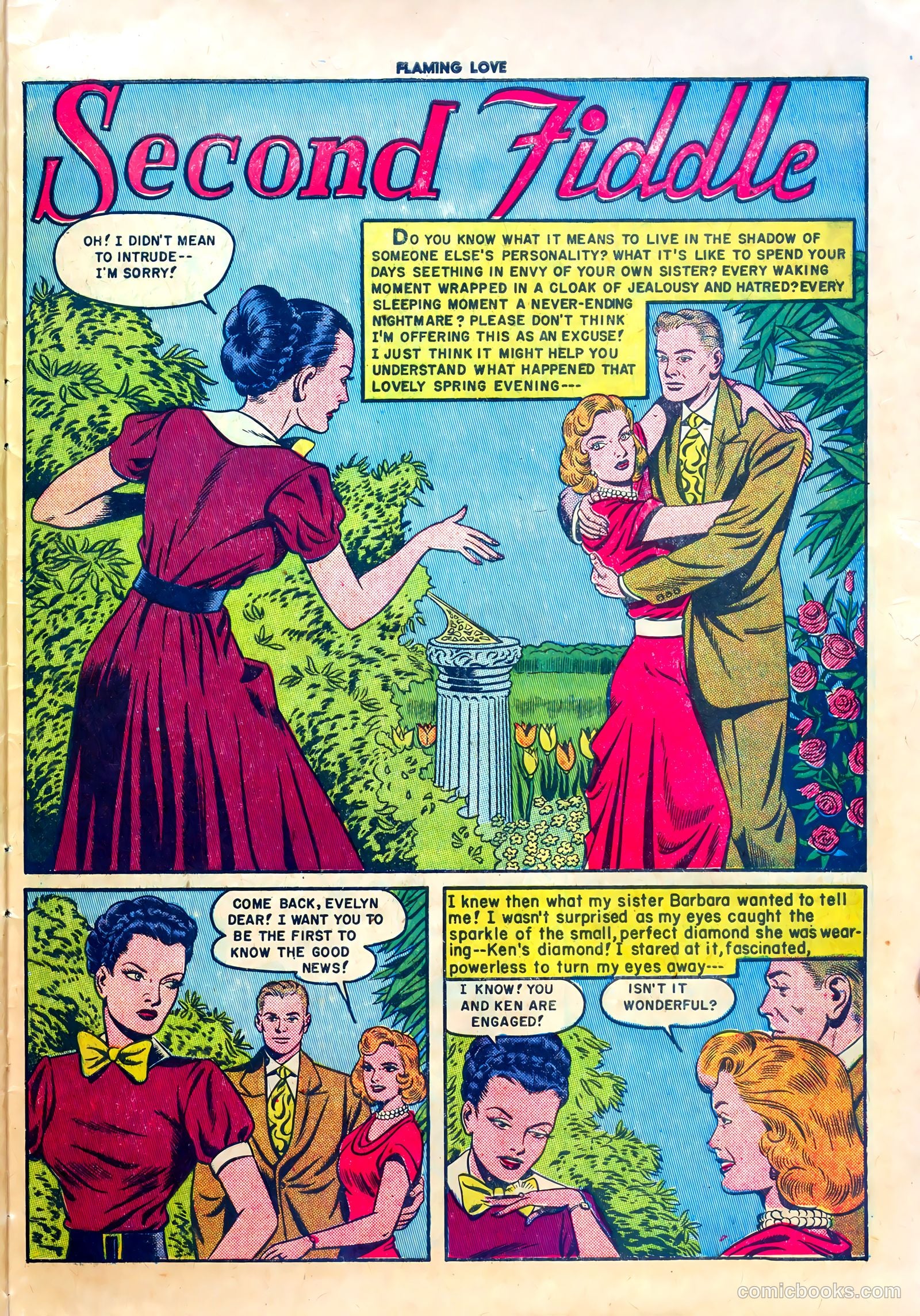 Flaming Love #3 (1950) — page 27 of 36