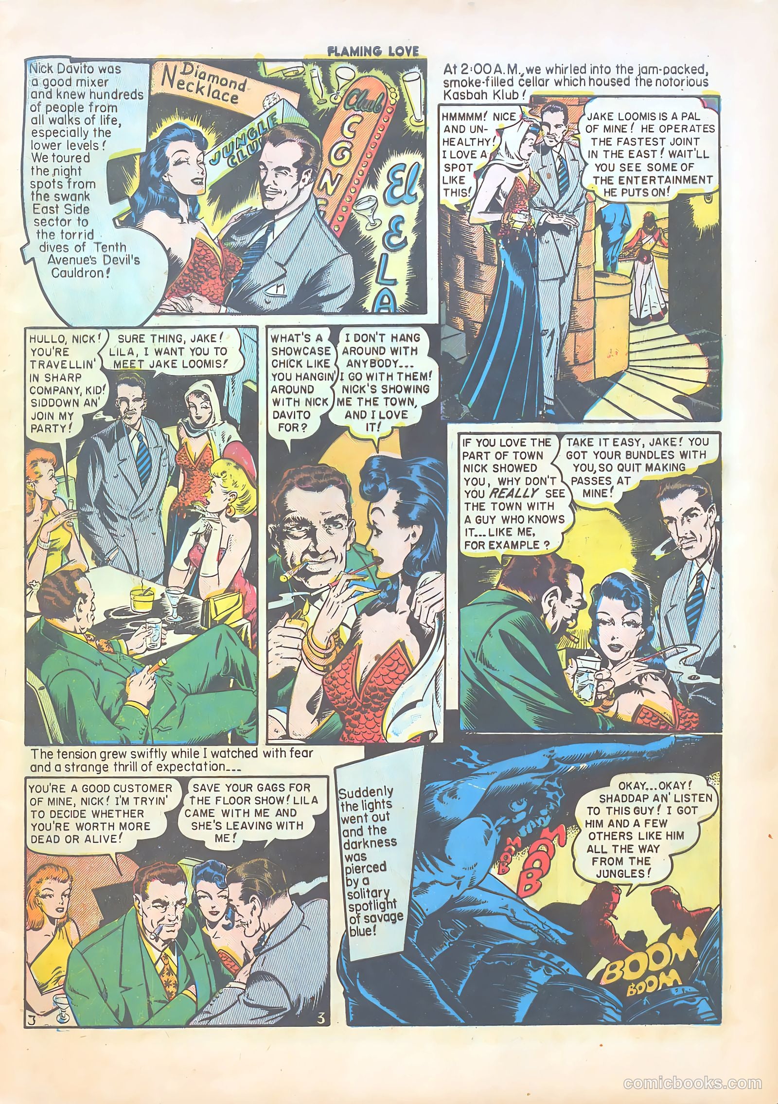 Flaming Love #4 (1950) — page 5 of 36