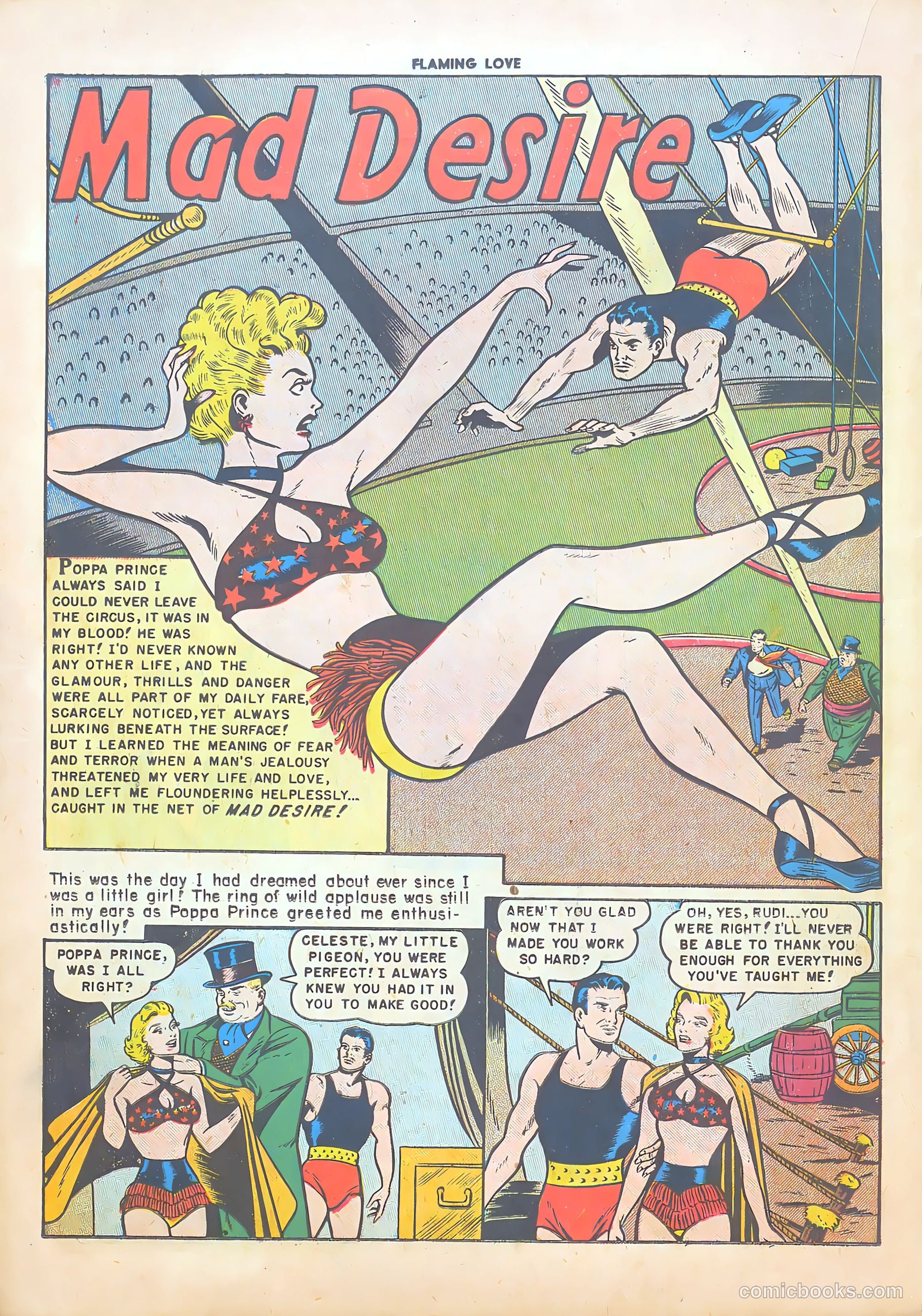Flaming Love #4 (1950) — page 18 of 36