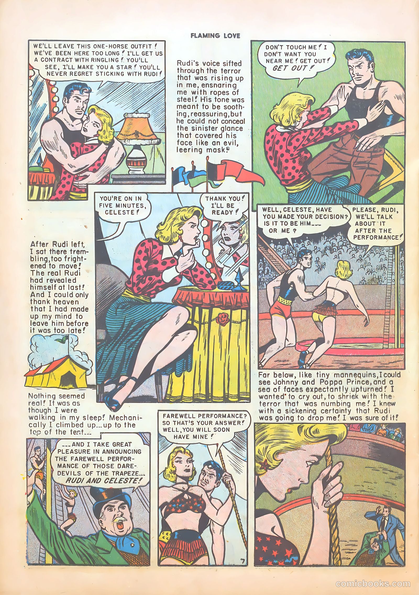 Flaming Love #4 (1950) — page 24 of 36