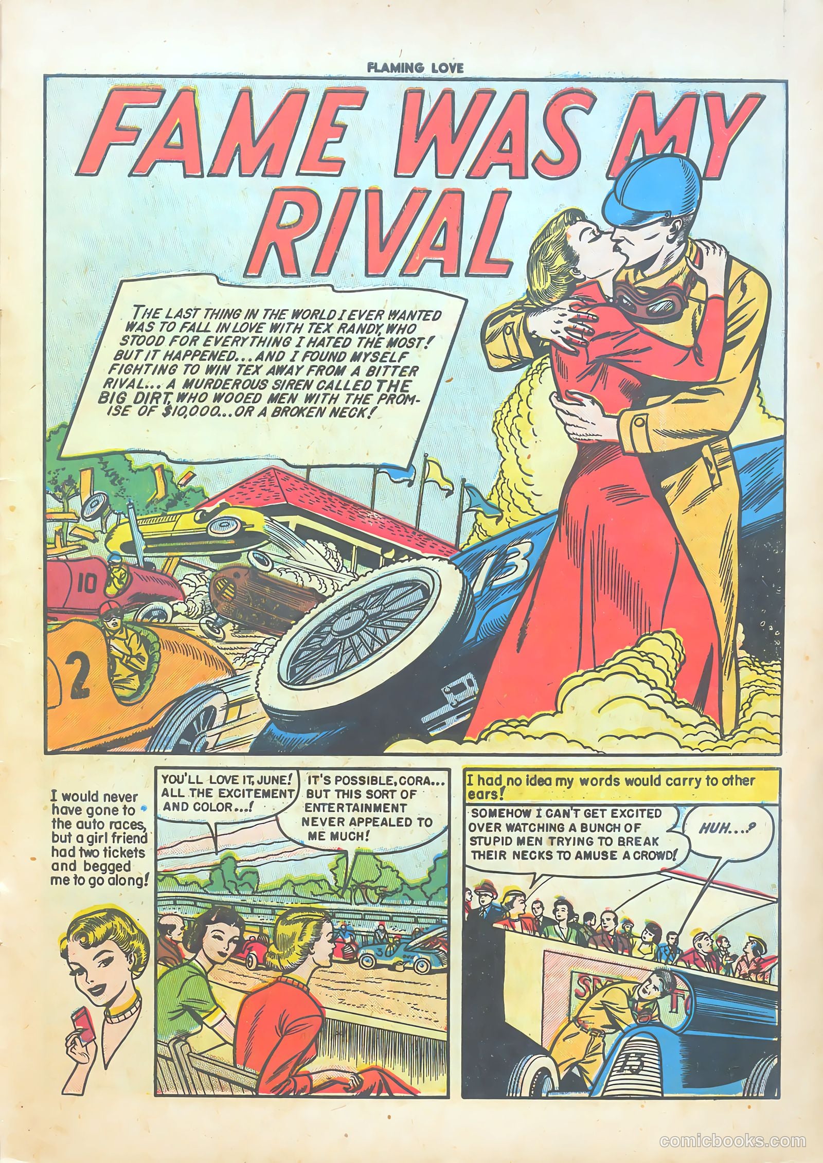 Flaming Love #4 (1950) — page 27 of 36