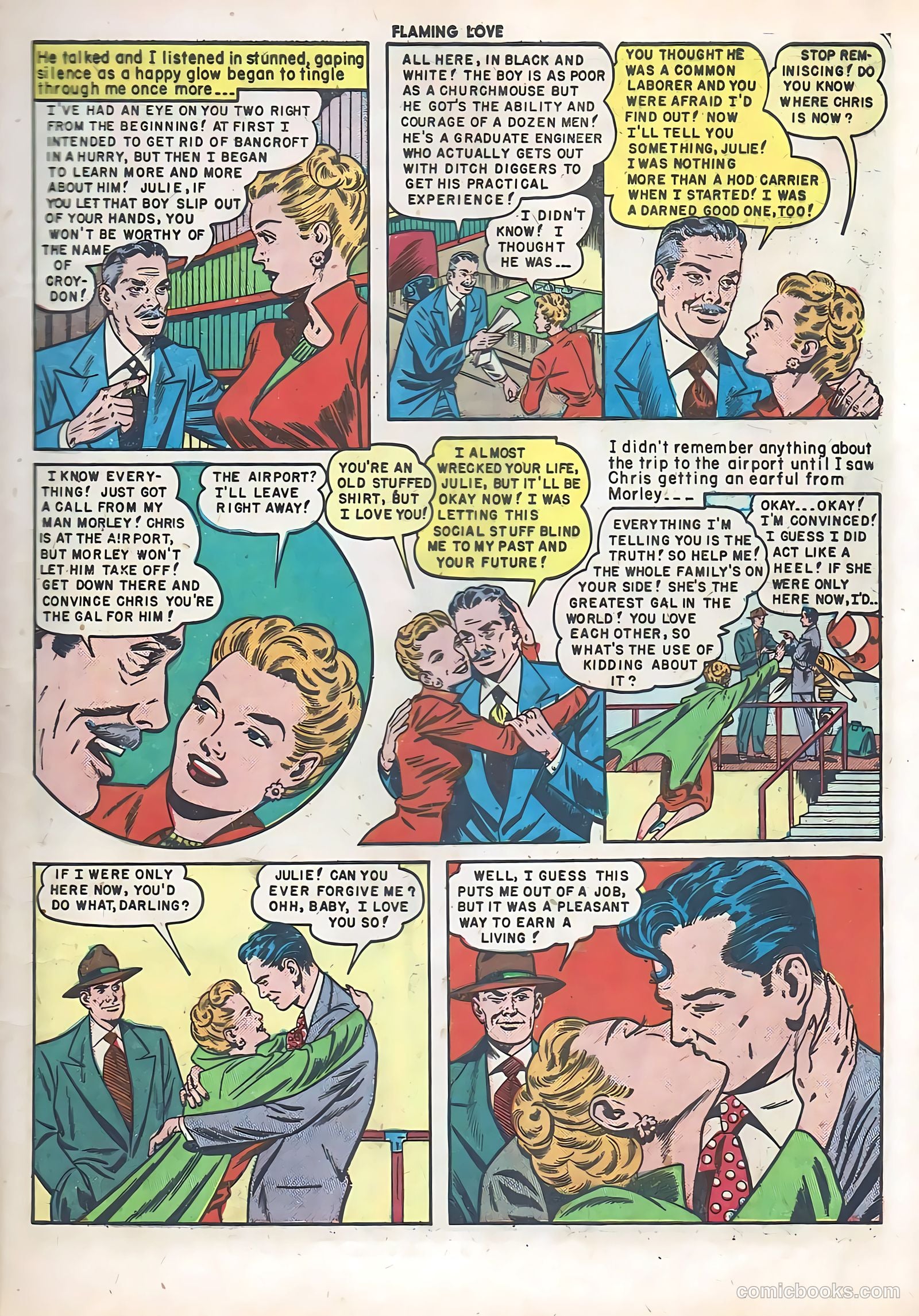 Flaming Love #5 (1950) — page 11 of 52