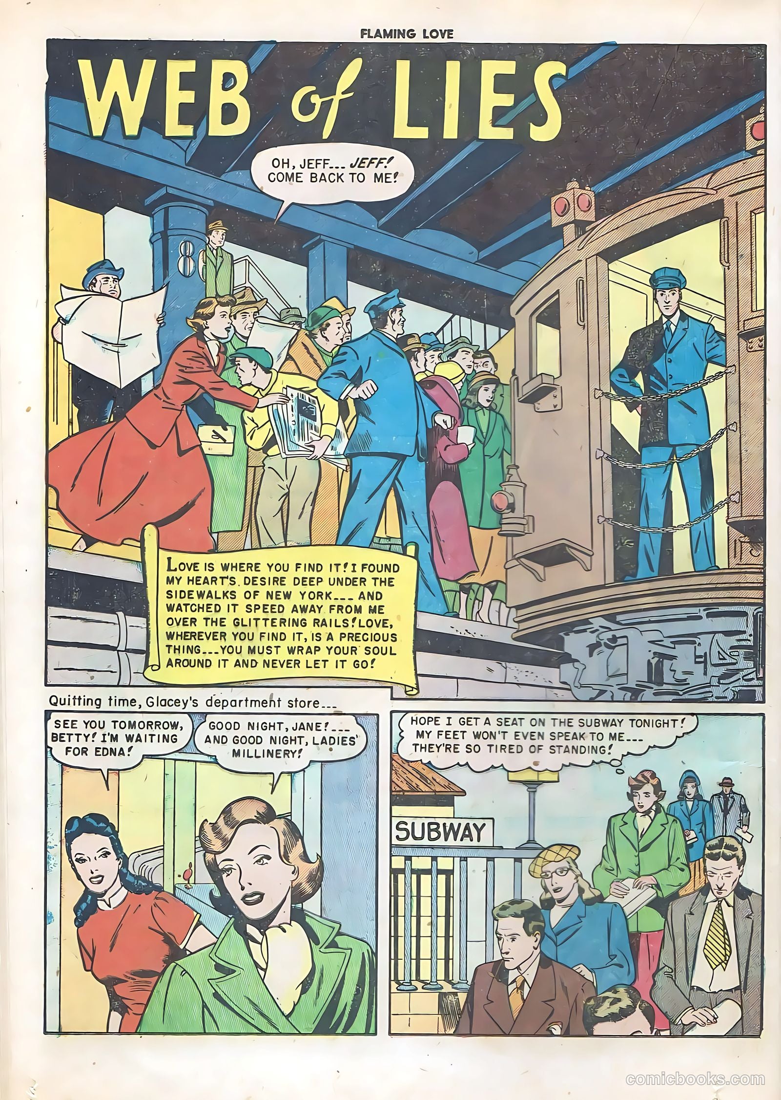 Flaming Love #5 (1950) — page 20 of 52
