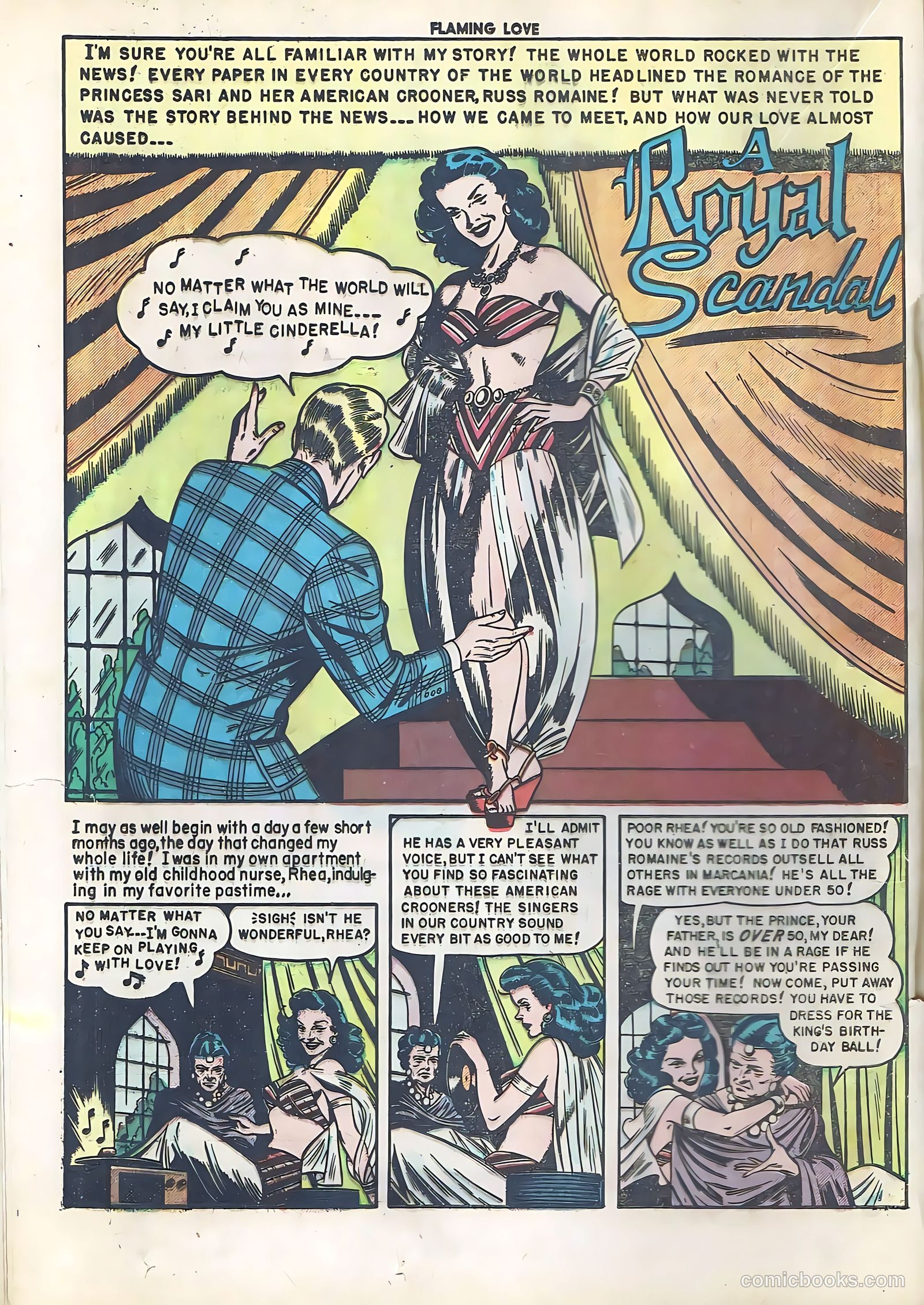 Flaming Love #5 (1950) — page 28 of 52