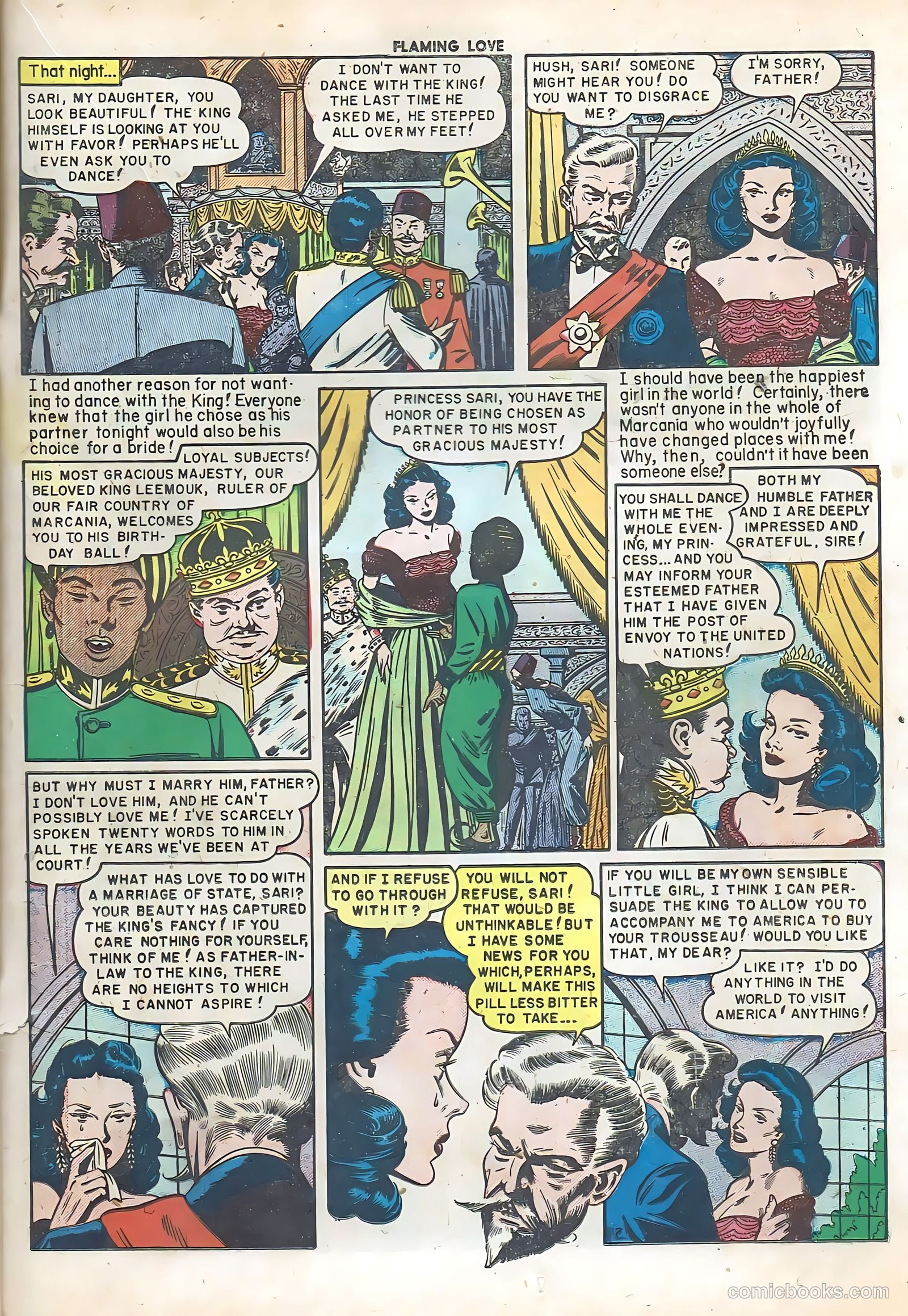 Flaming Love #5 (1950) — page 29 of 52