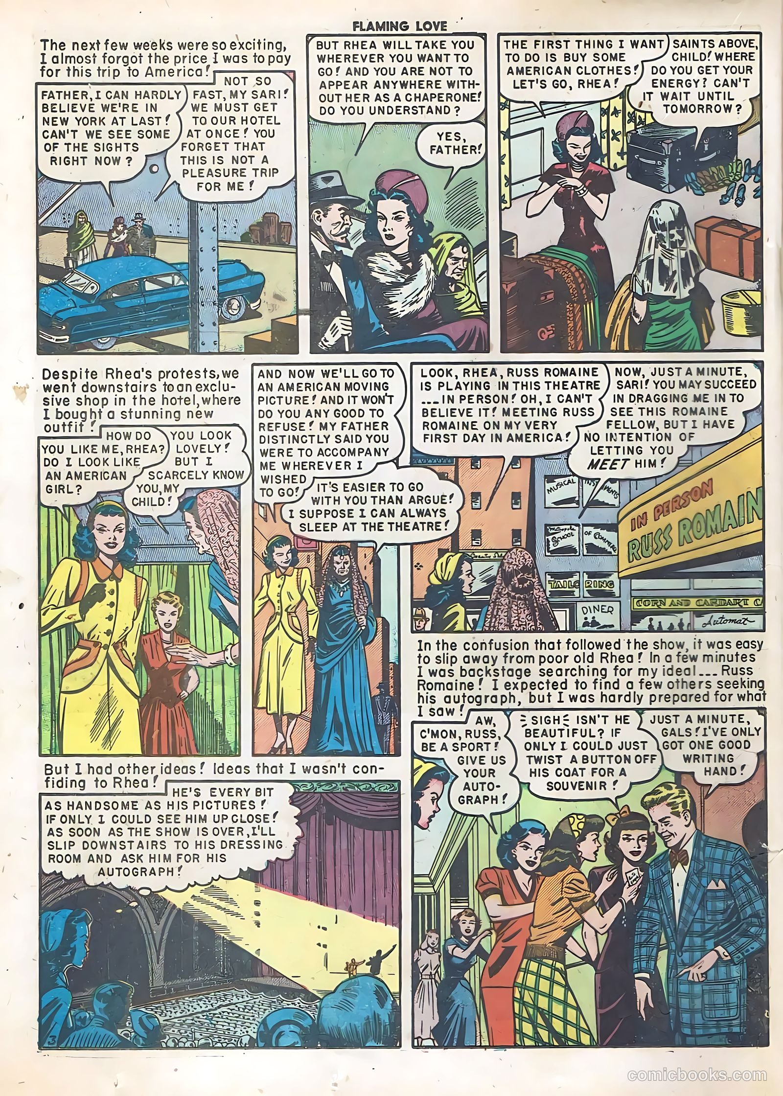 Flaming Love #5 (1950) — page 30 of 52