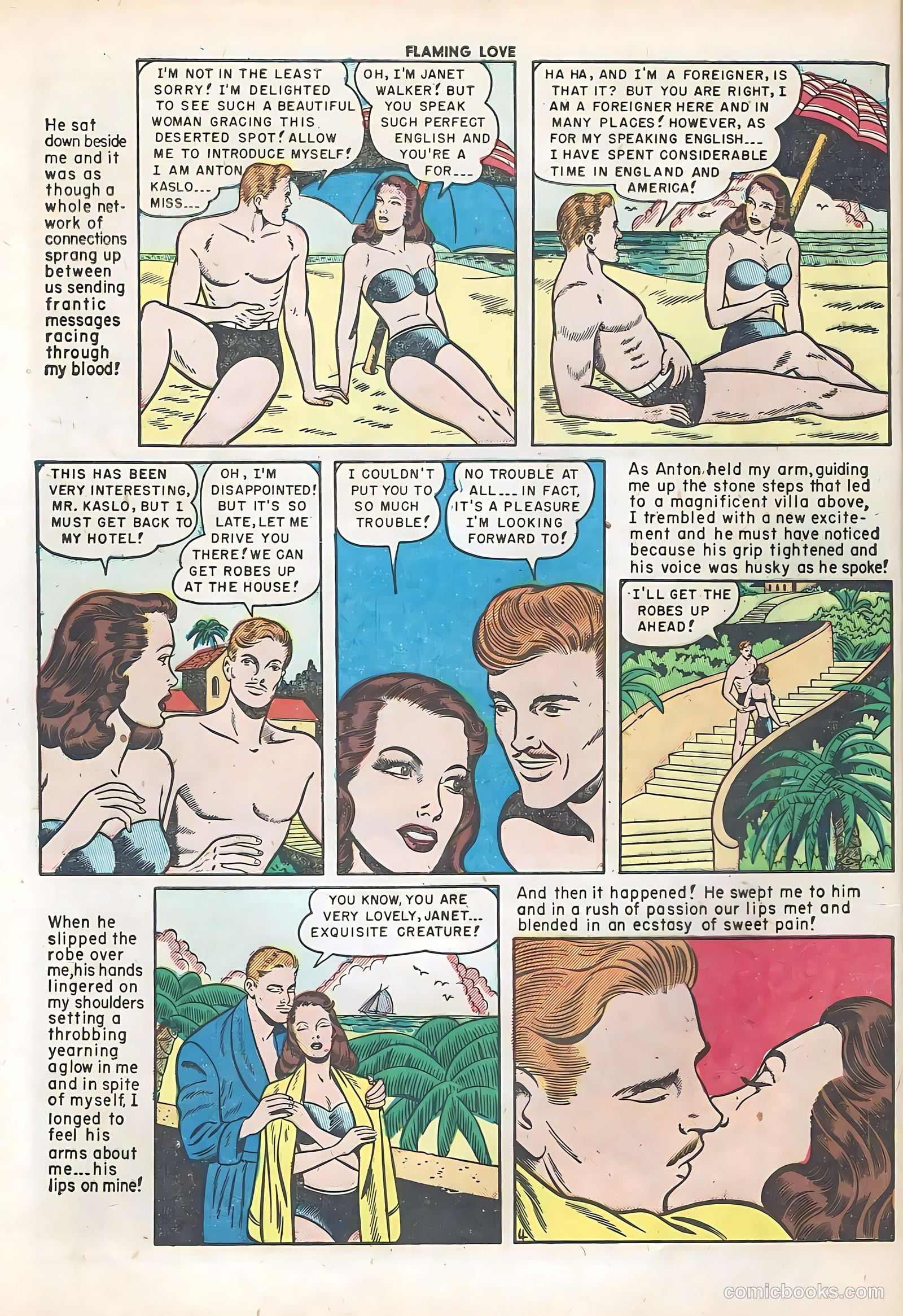 Flaming Love #5 (1950) — page 44 of 52