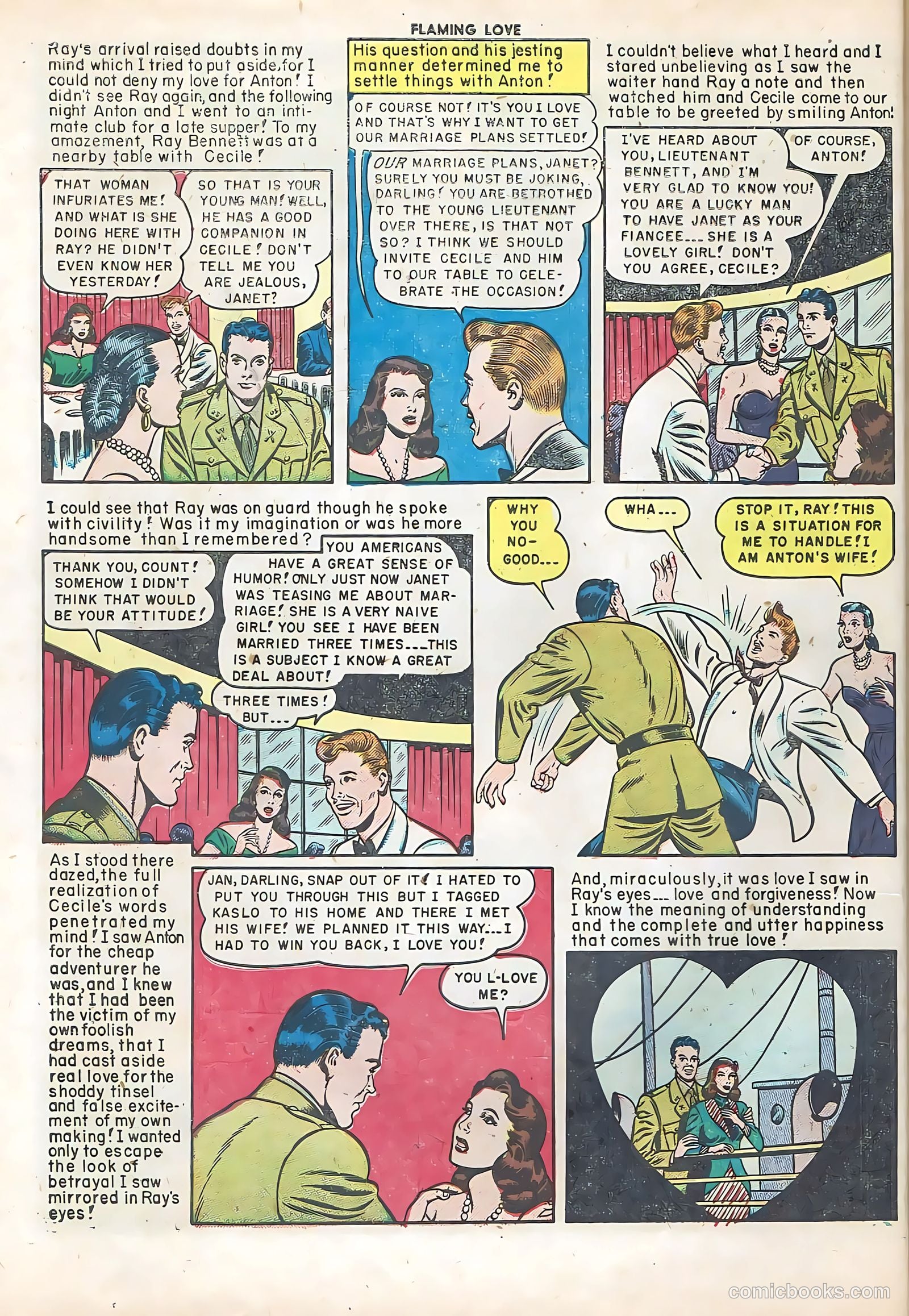 Flaming Love #5 (1950) — page 48 of 52