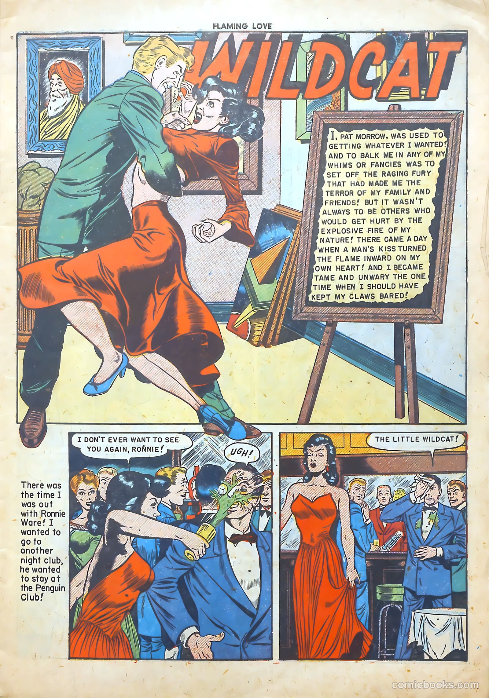 Flaming Love #6 (1950) — page 3 of 52