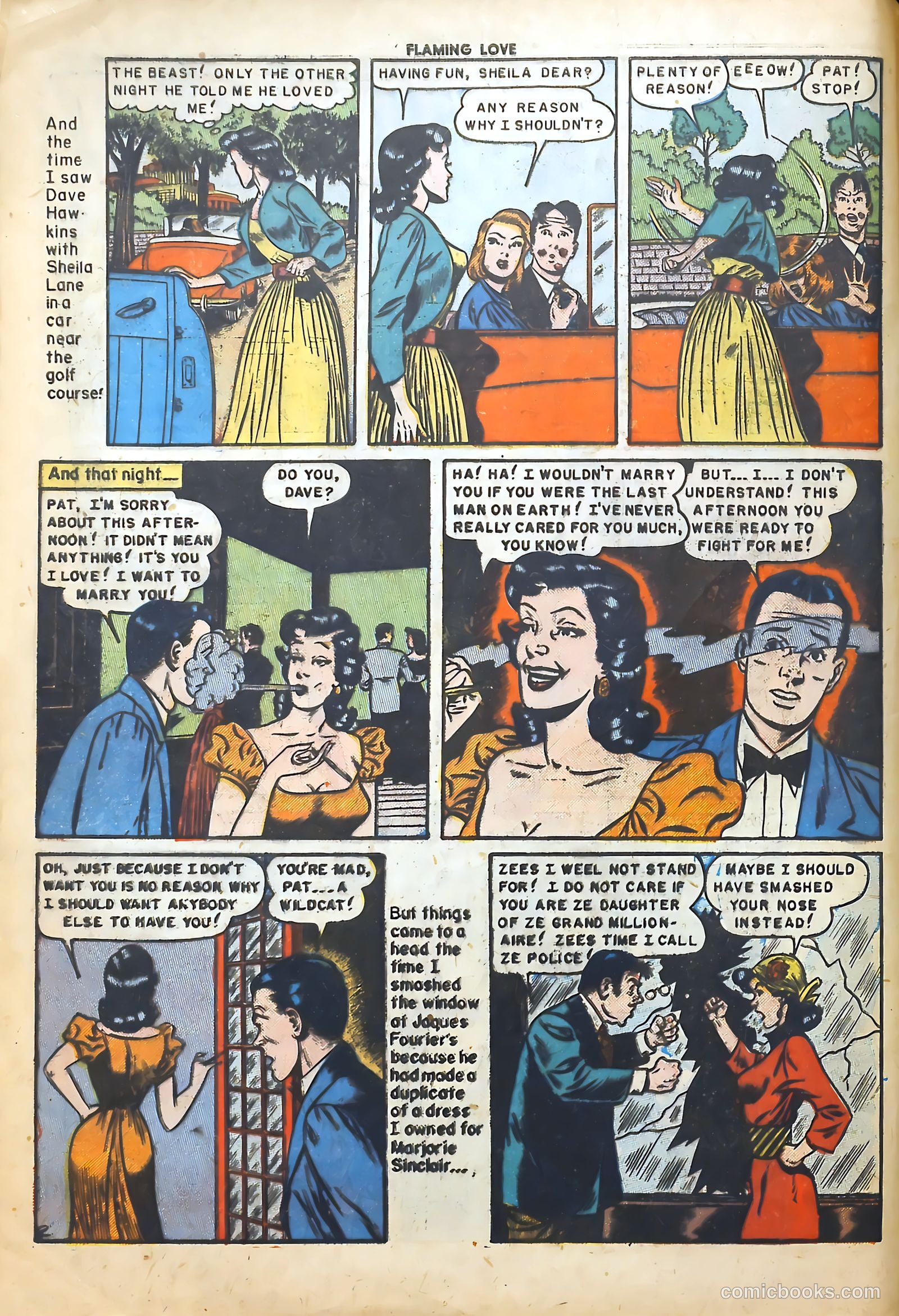 Flaming Love #6 (1950) — page 4 of 52