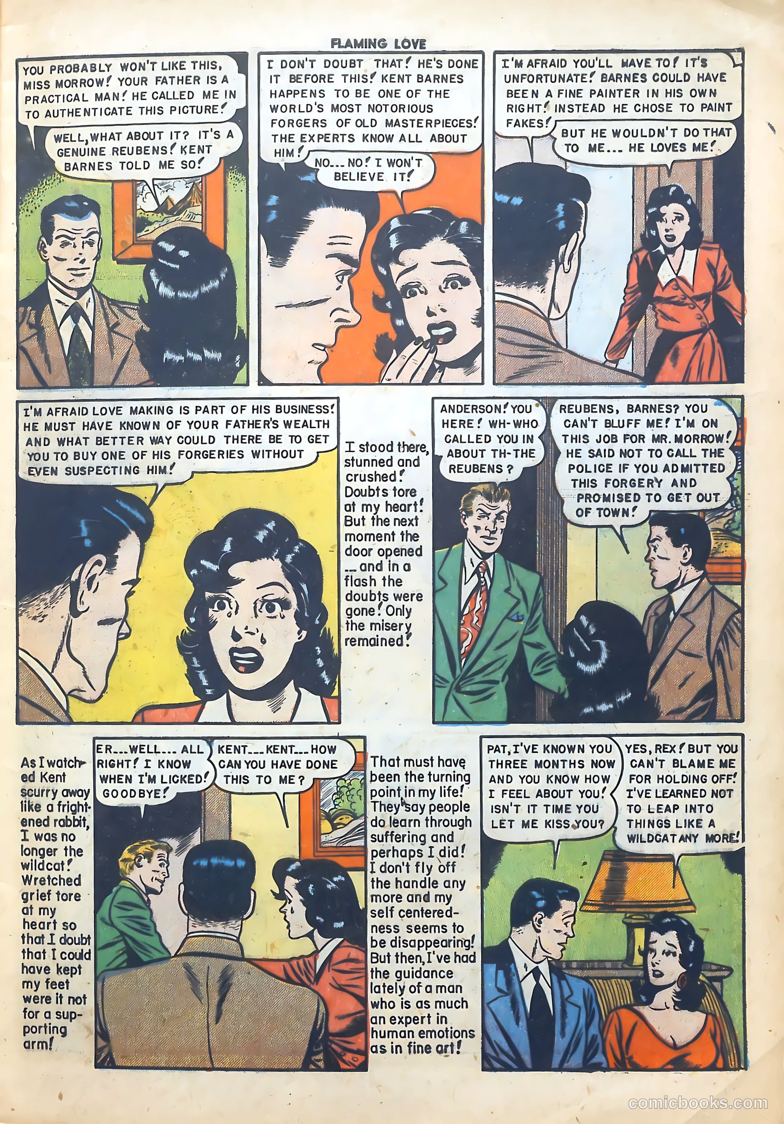 Flaming Love #6 (1950) — page 11 of 52