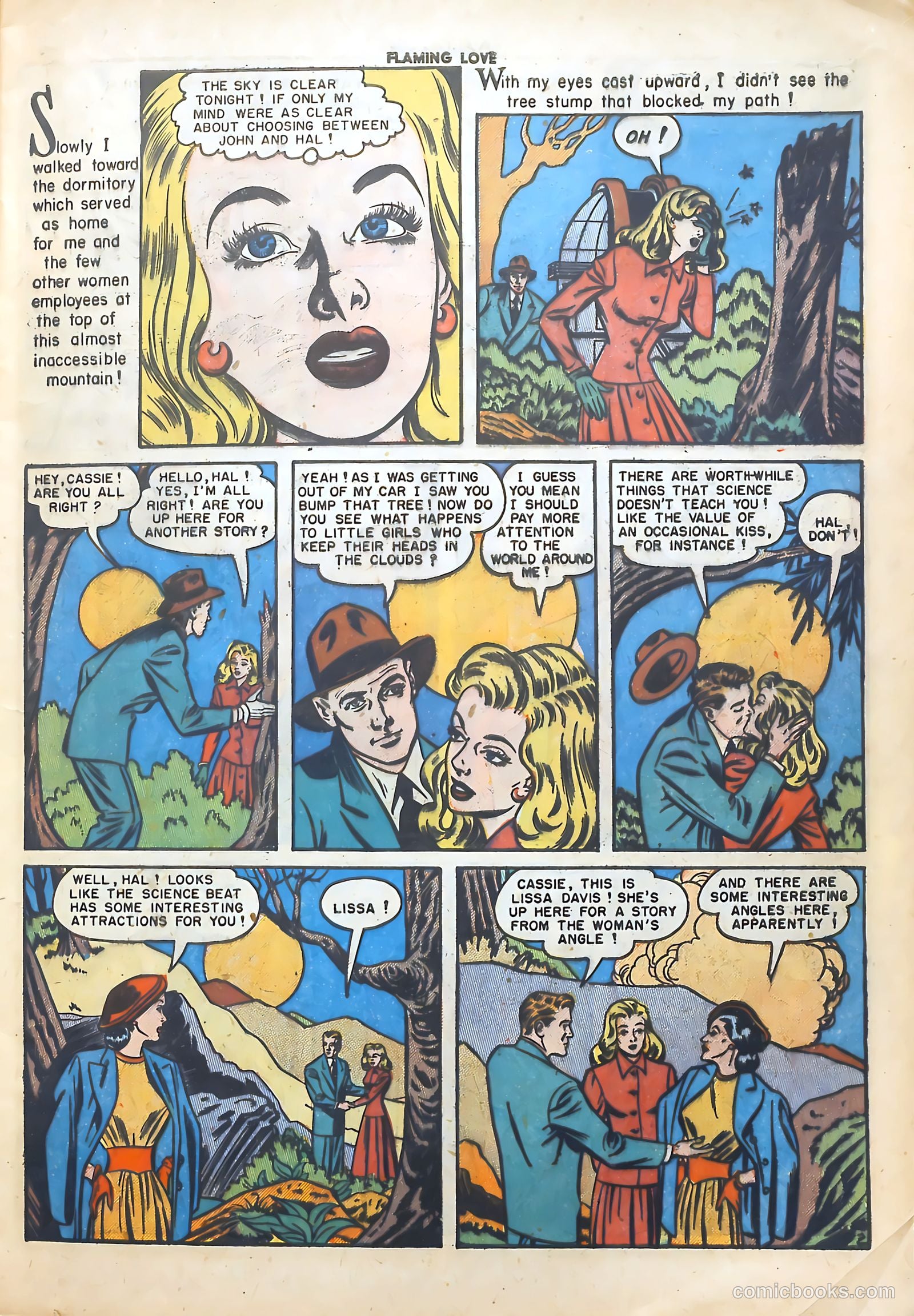 Flaming Love #6 (1950) — page 13 of 52