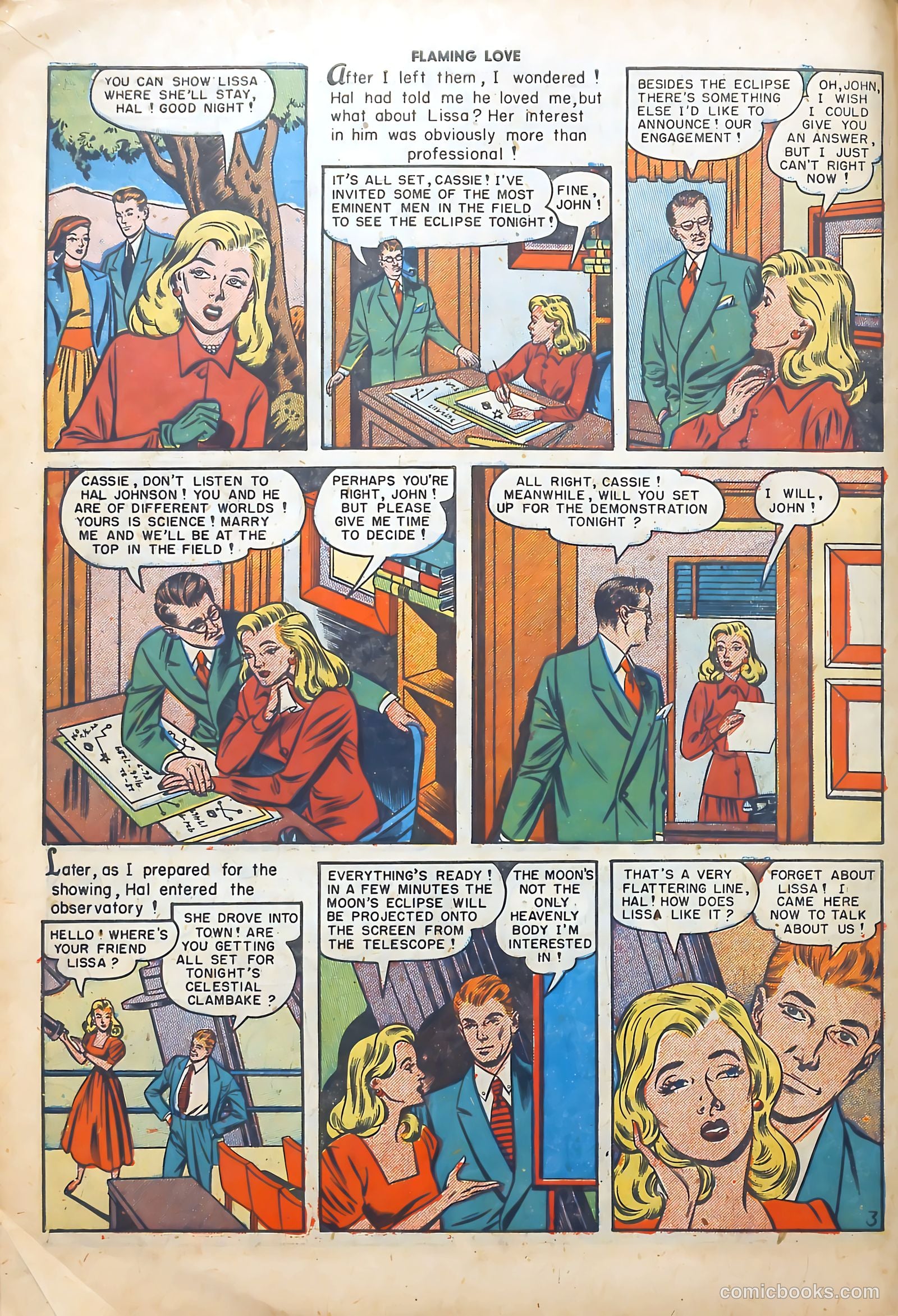 Flaming Love #6 (1950) — page 14 of 52