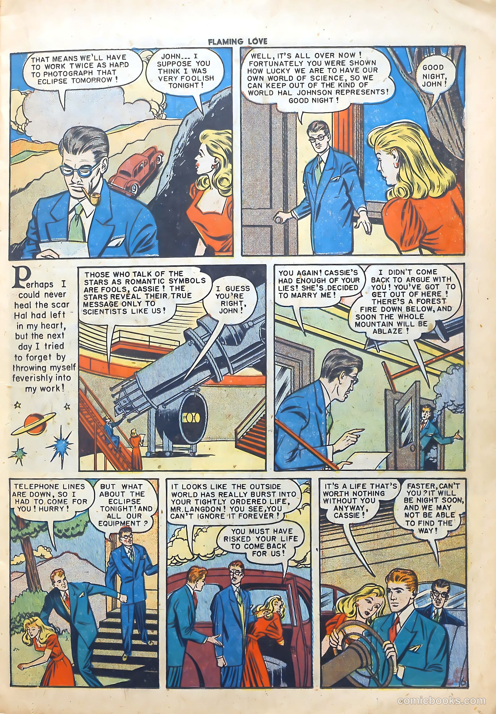 Flaming Love #6 (1950) — page 17 of 52