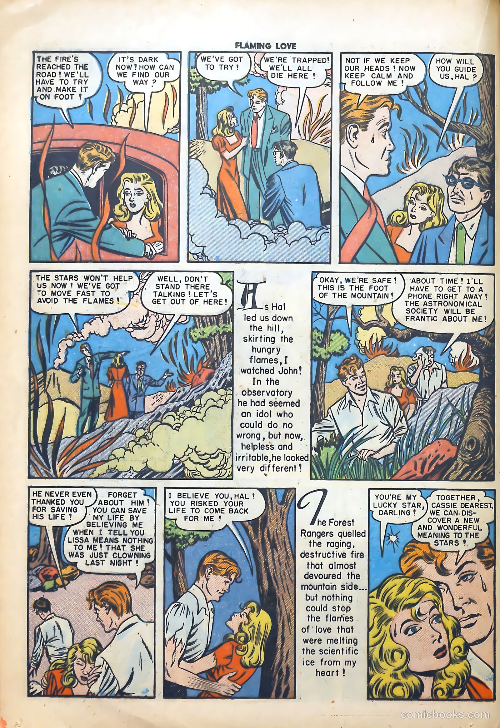 Flaming Love #6 (1950) — page 18 of 52
