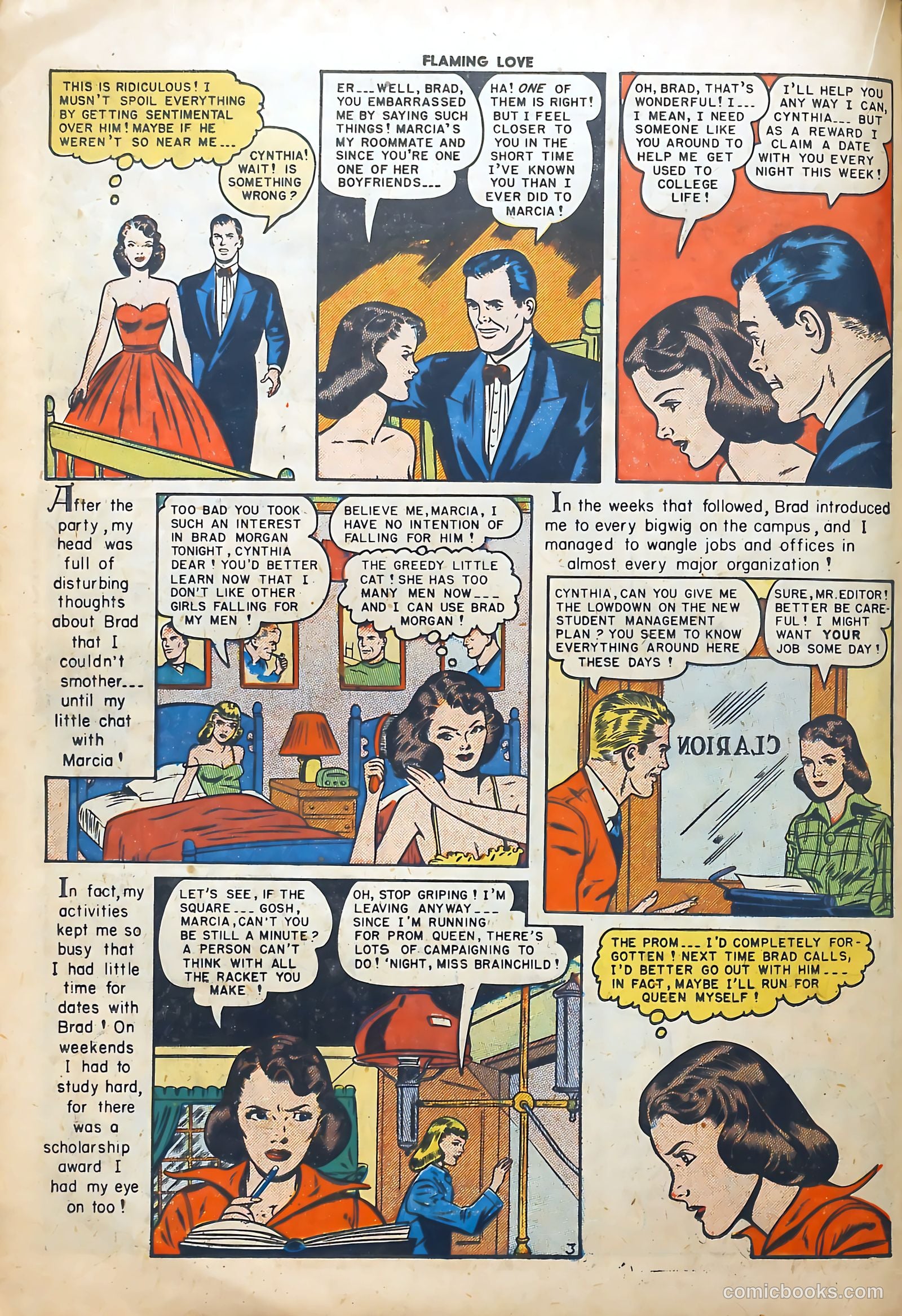 Flaming Love #6 (1950) — page 22 of 52