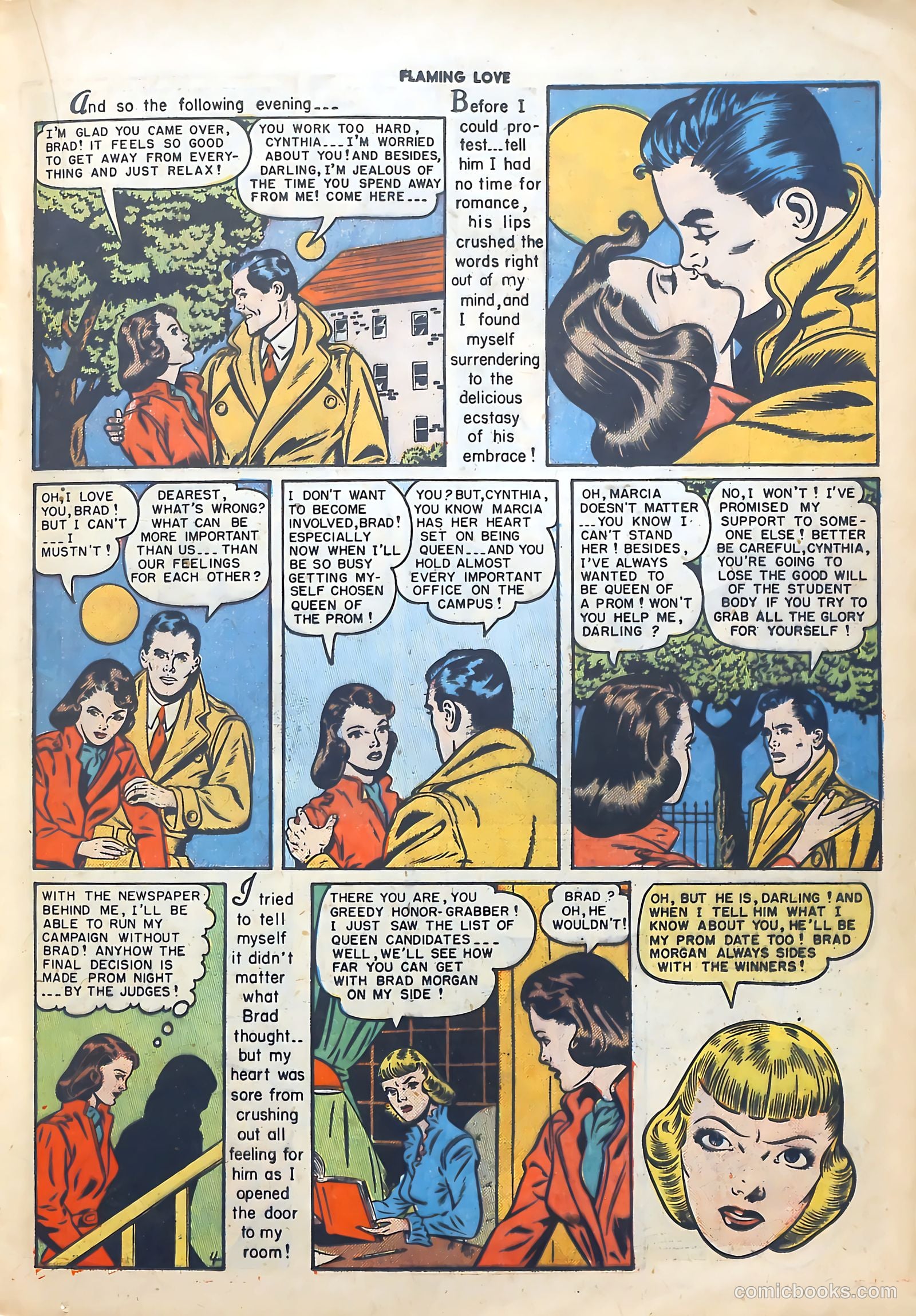 Flaming Love #6 (1950) — page 23 of 52