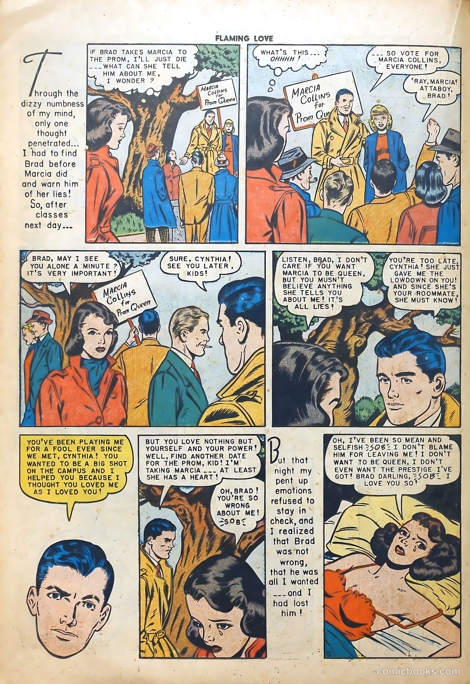 Flaming Love #6 (1950) — page 24 of 52