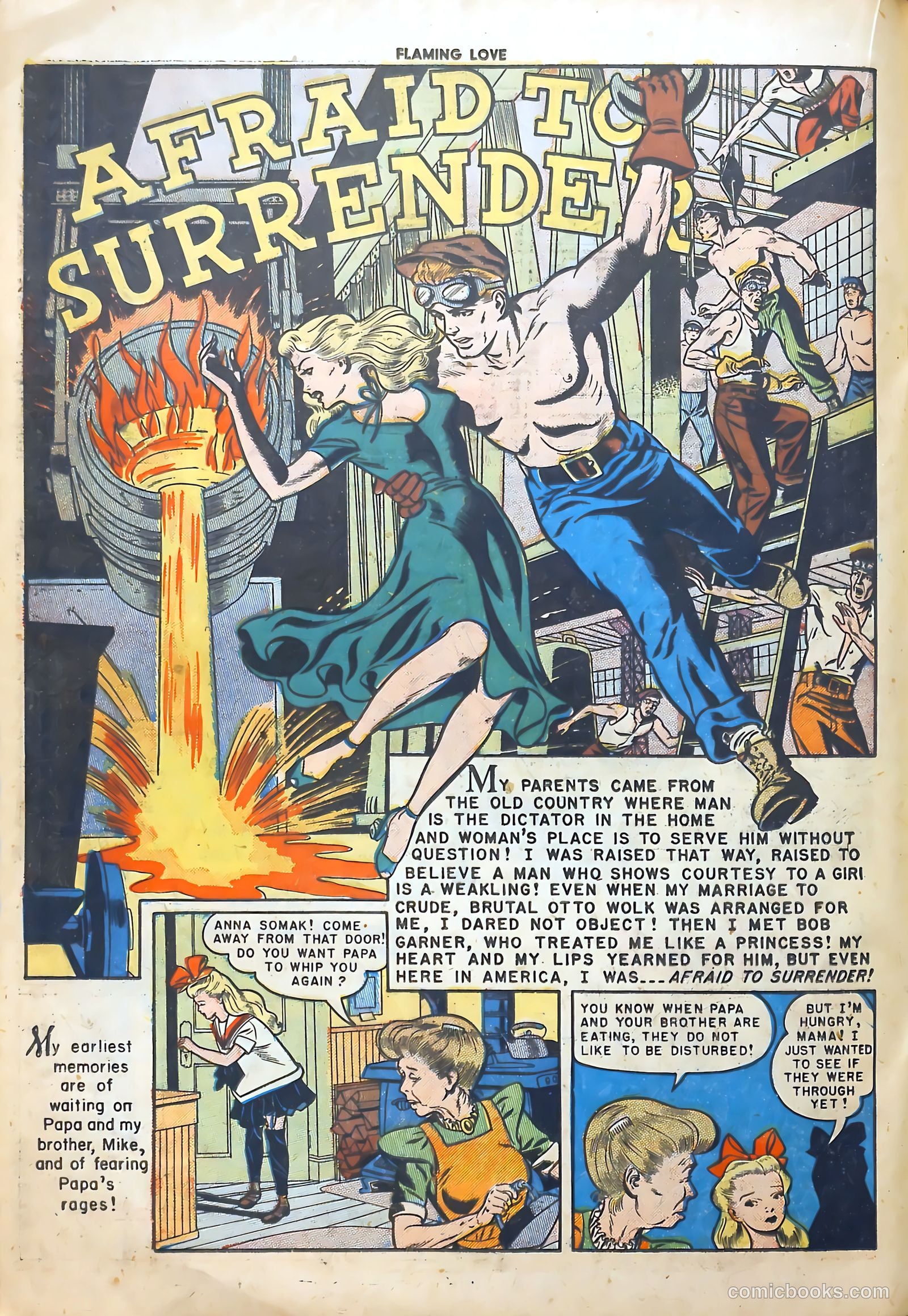 Flaming Love #6 (1950) — page 27 of 52
