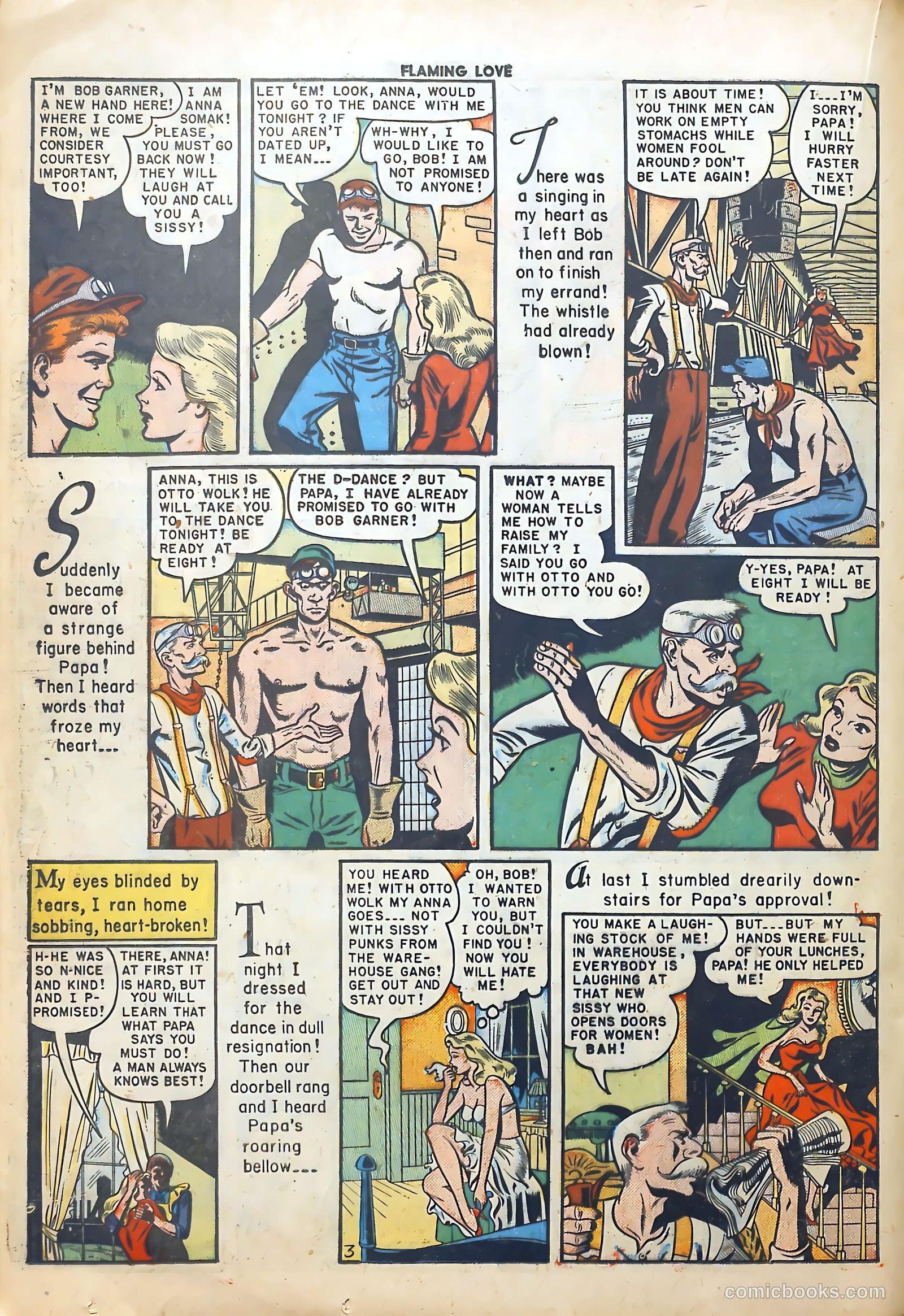 Flaming Love #6 (1950) — page 29 of 52