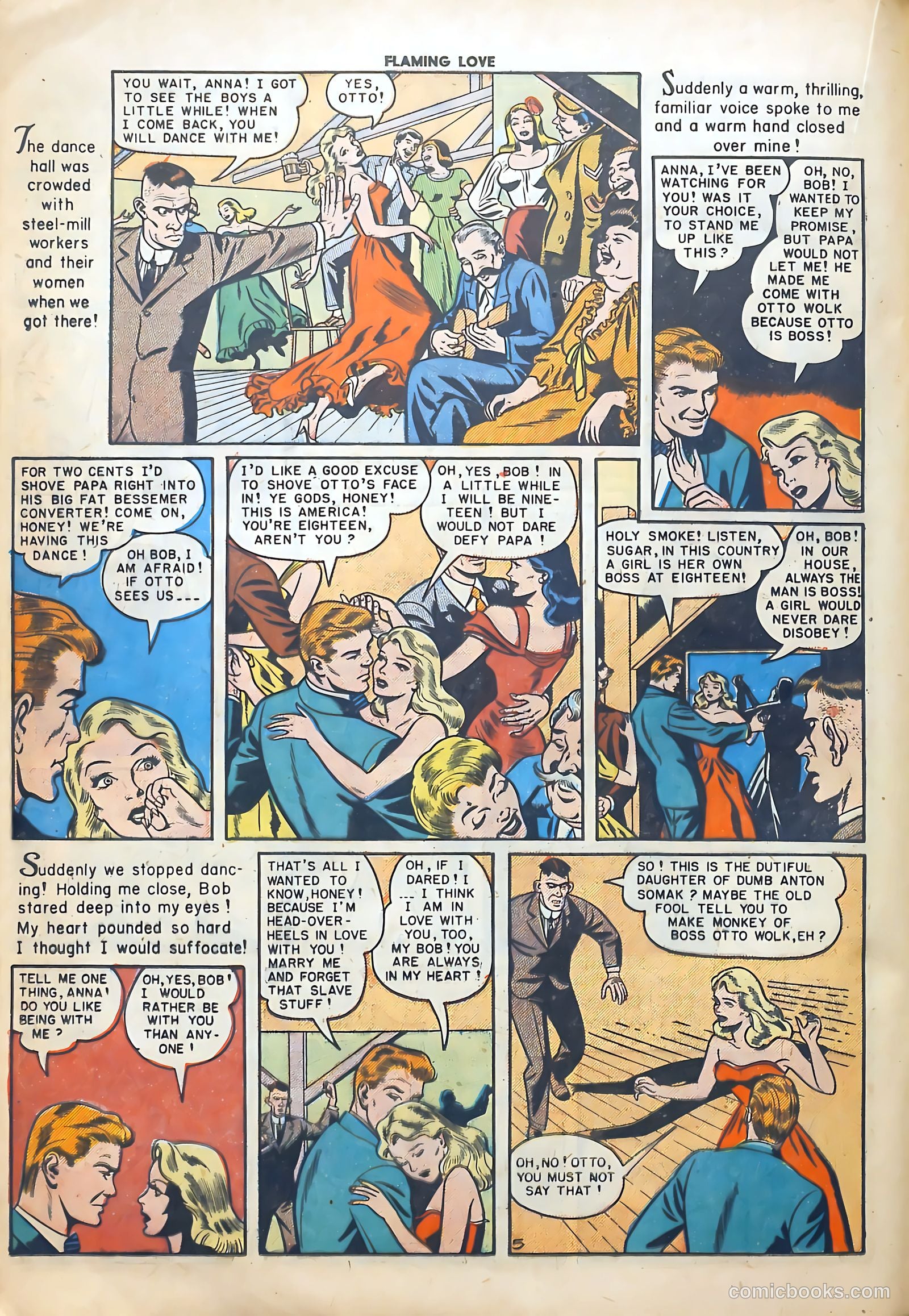 Flaming Love #6 (1950) — page 31 of 52