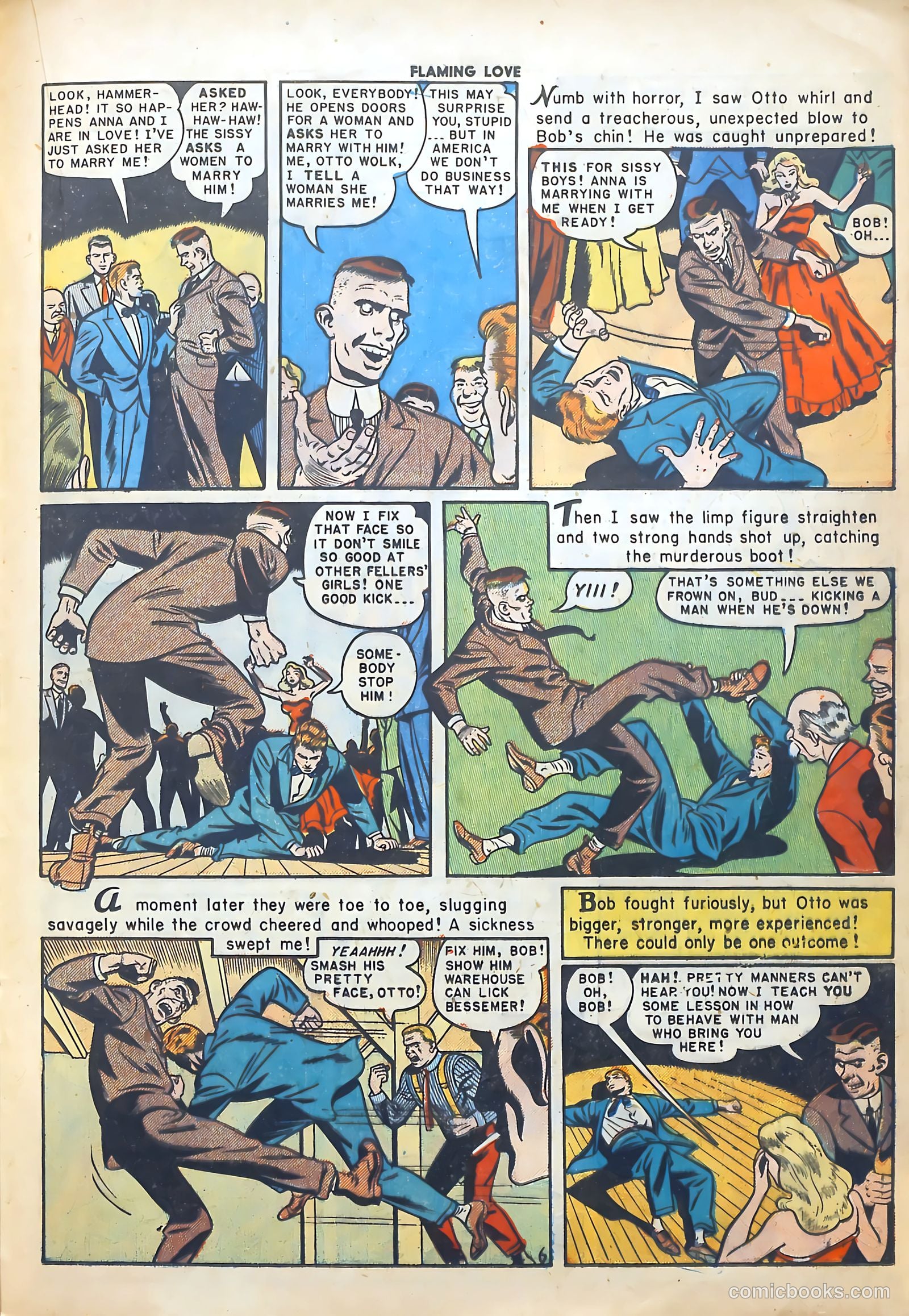 Flaming Love #6 (1950) — page 32 of 52