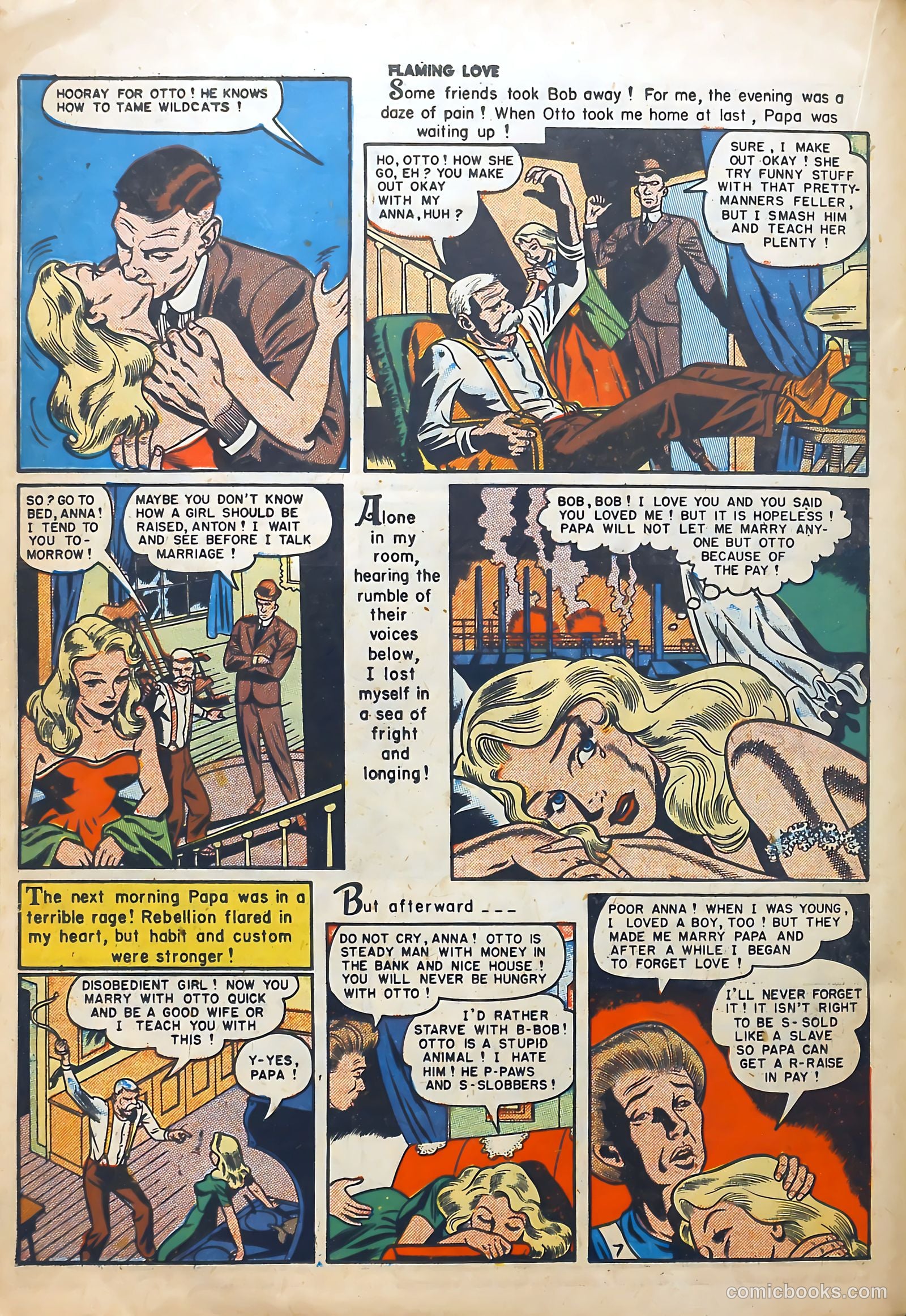 Flaming Love #6 (1950) — page 33 of 52
