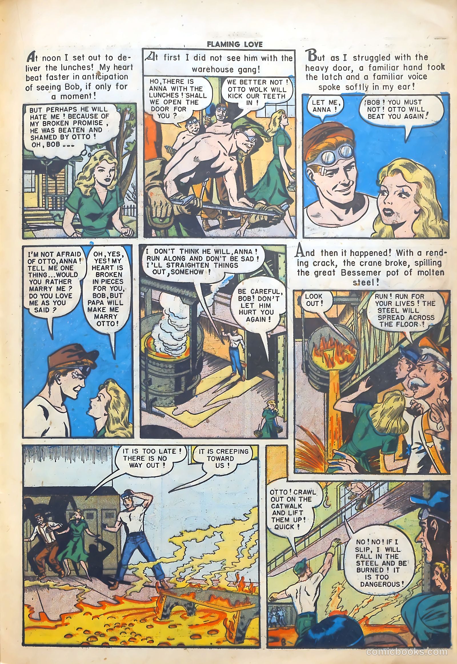 Flaming Love #6 (1950) — page 34 of 52