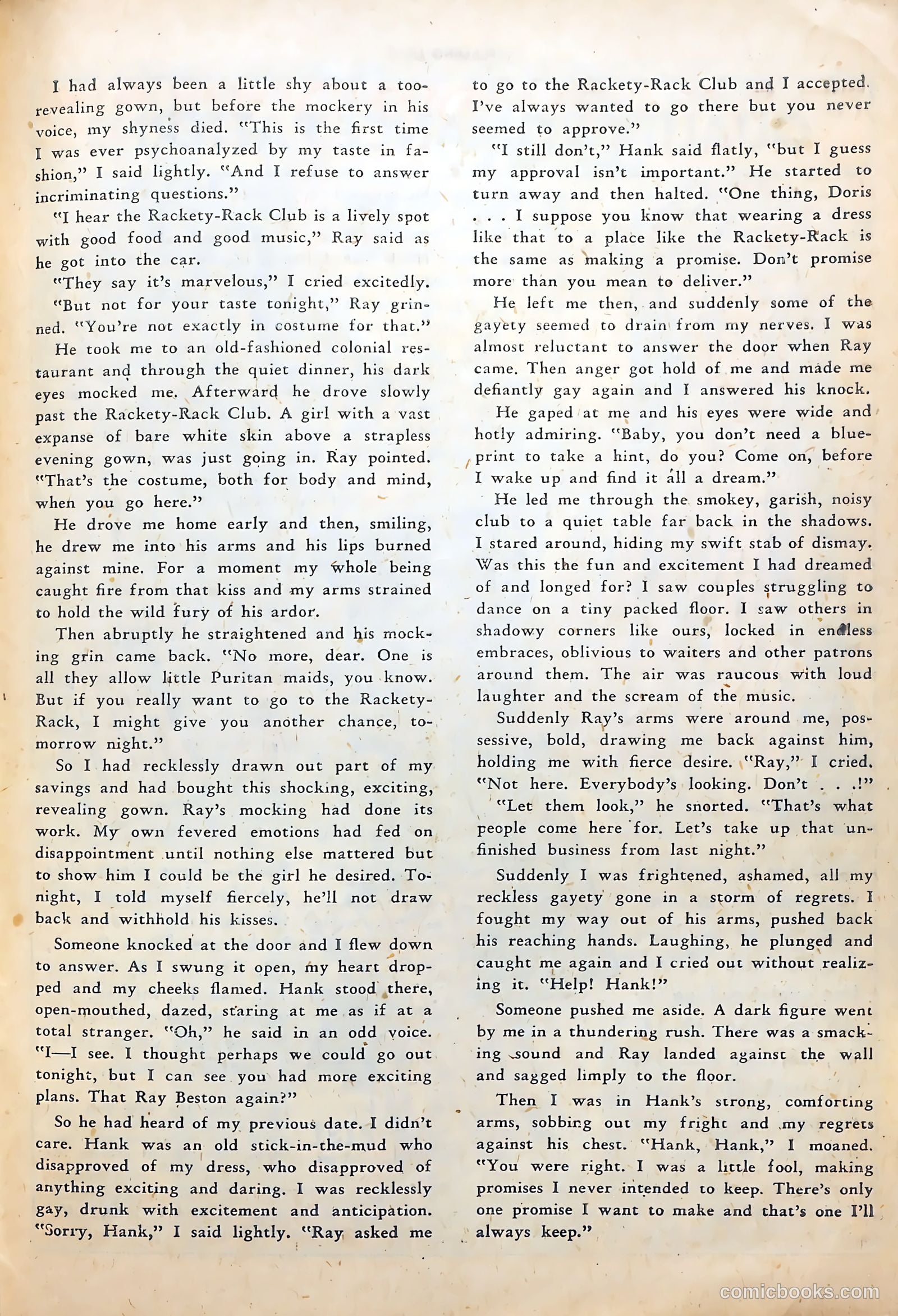 Flaming Love #6 (1950) — page 38 of 52