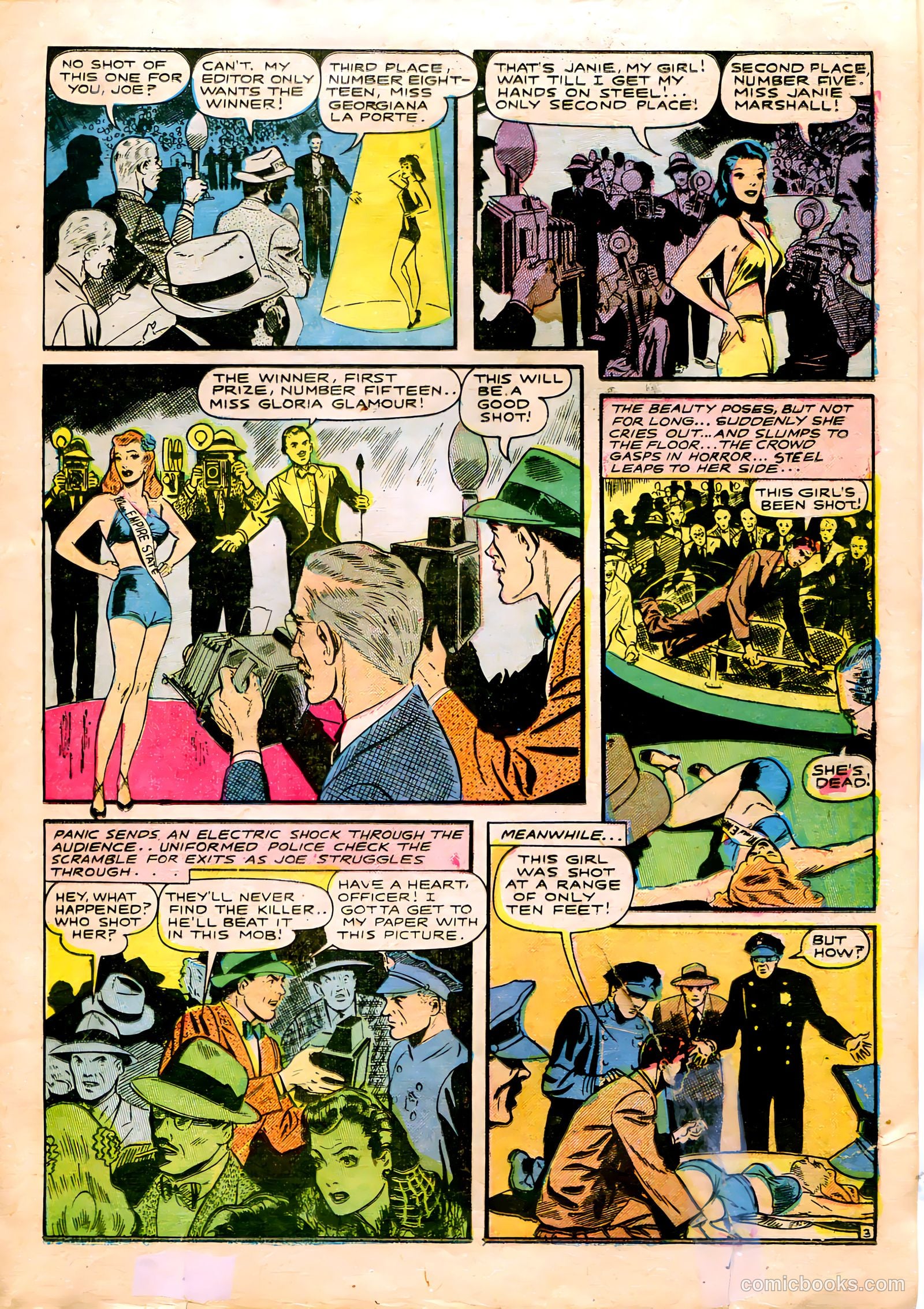 All-Famous Crime #10 (1951) — page 5 of 36