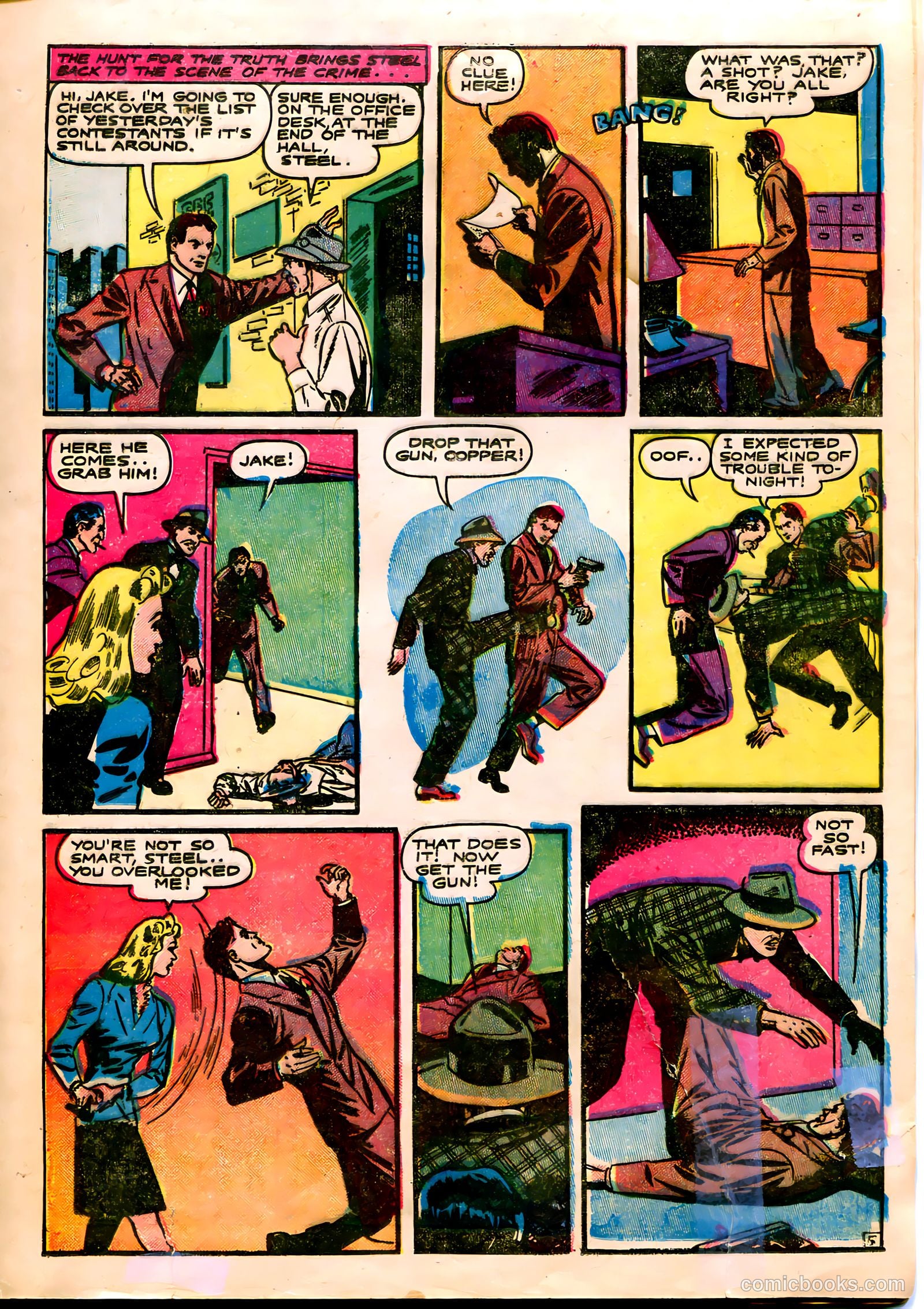 All-Famous Crime #10 (1951) — page 7 of 36