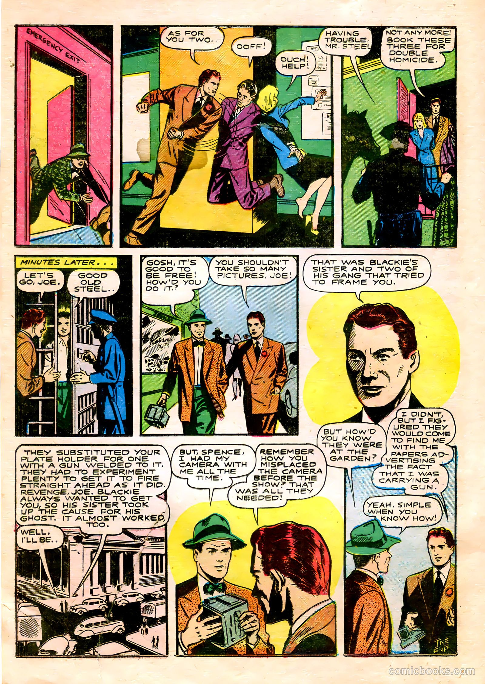All-Famous Crime #10 (1951) — page 8 of 36
