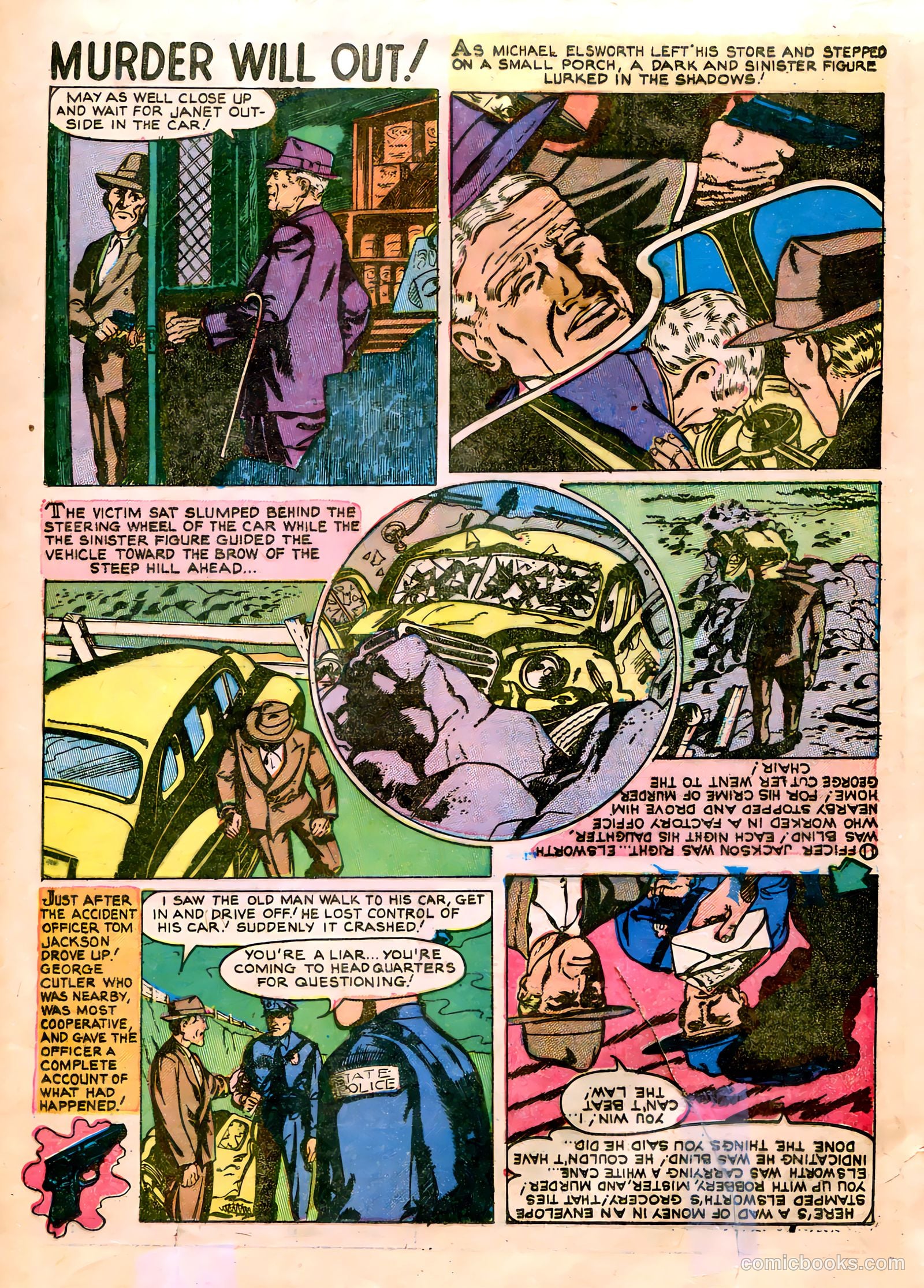 All-Famous Crime #10 (1951) — page 9 of 36