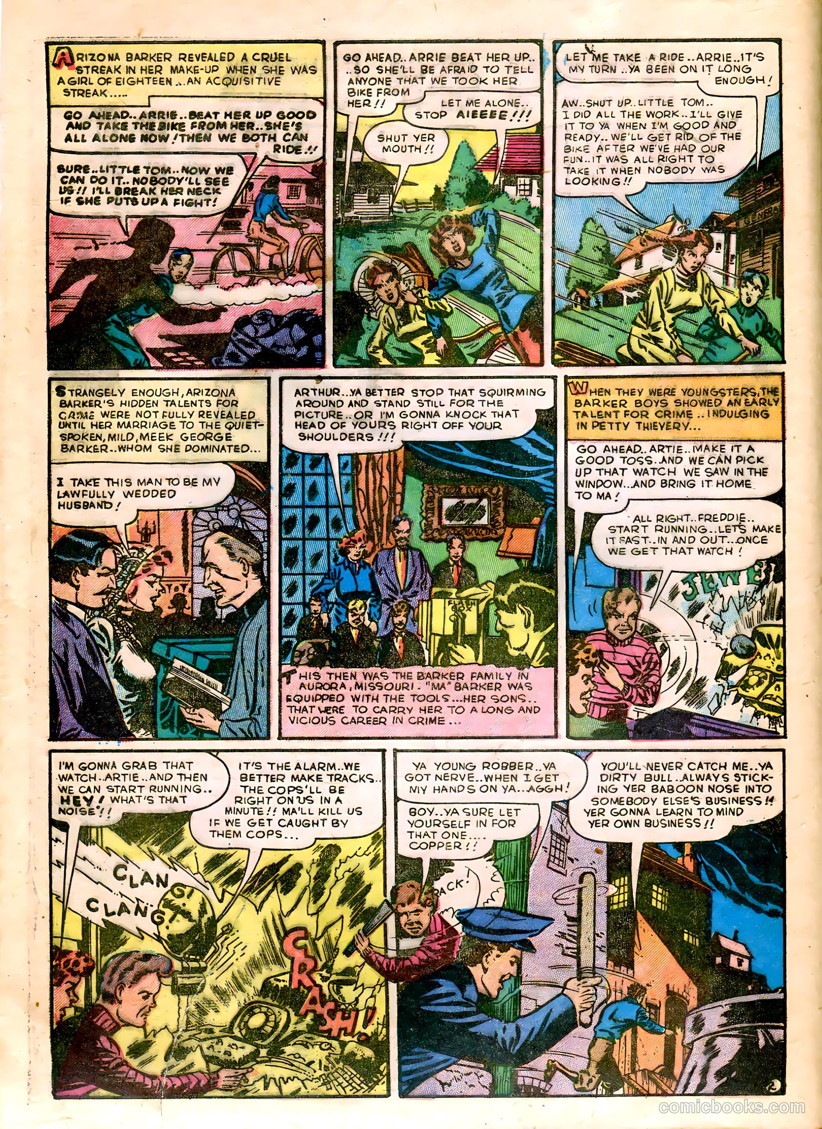 All-Famous Crime #10 (1951) — page 12 of 36