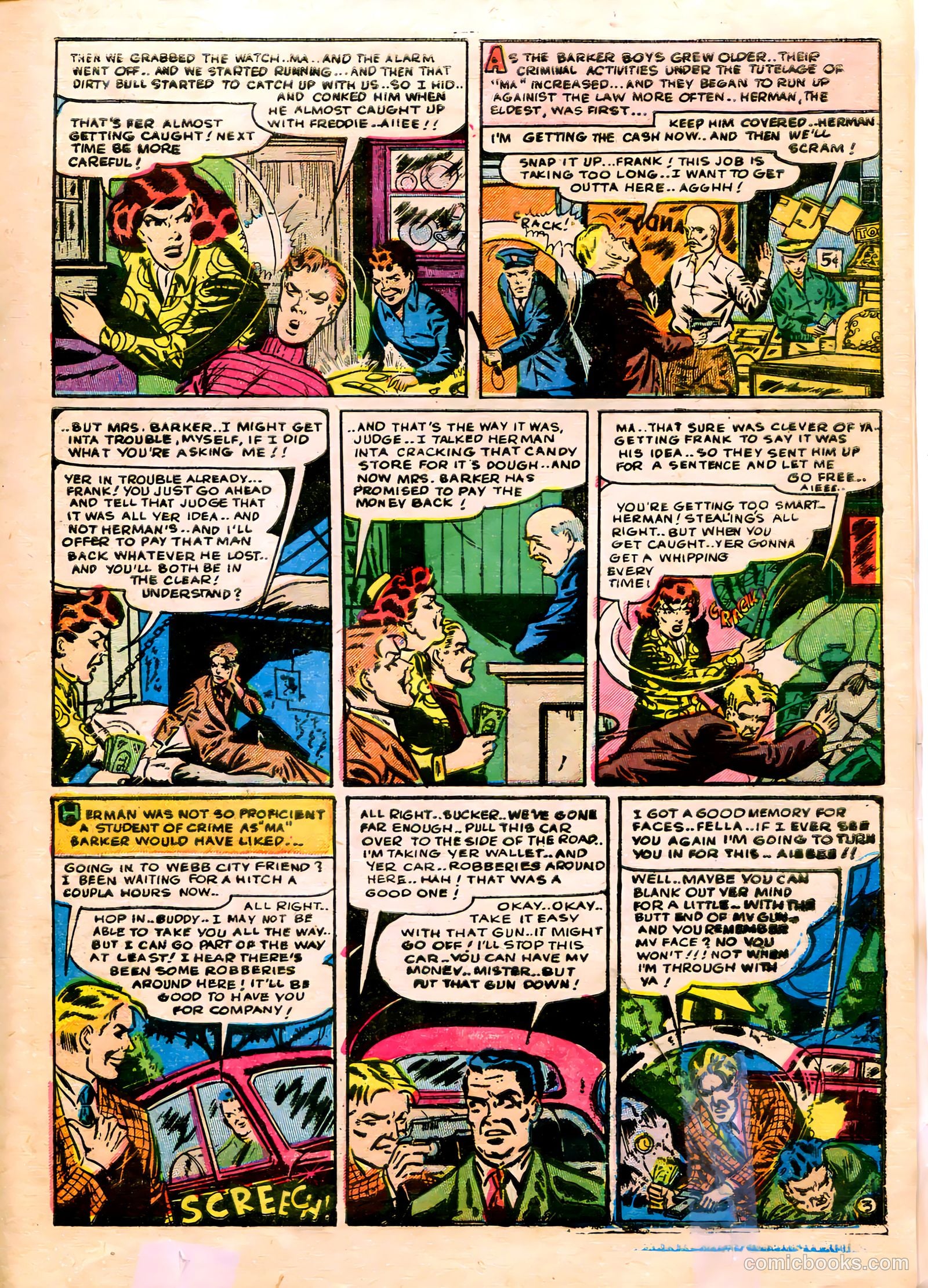 All-Famous Crime #10 (1951) — page 13 of 36