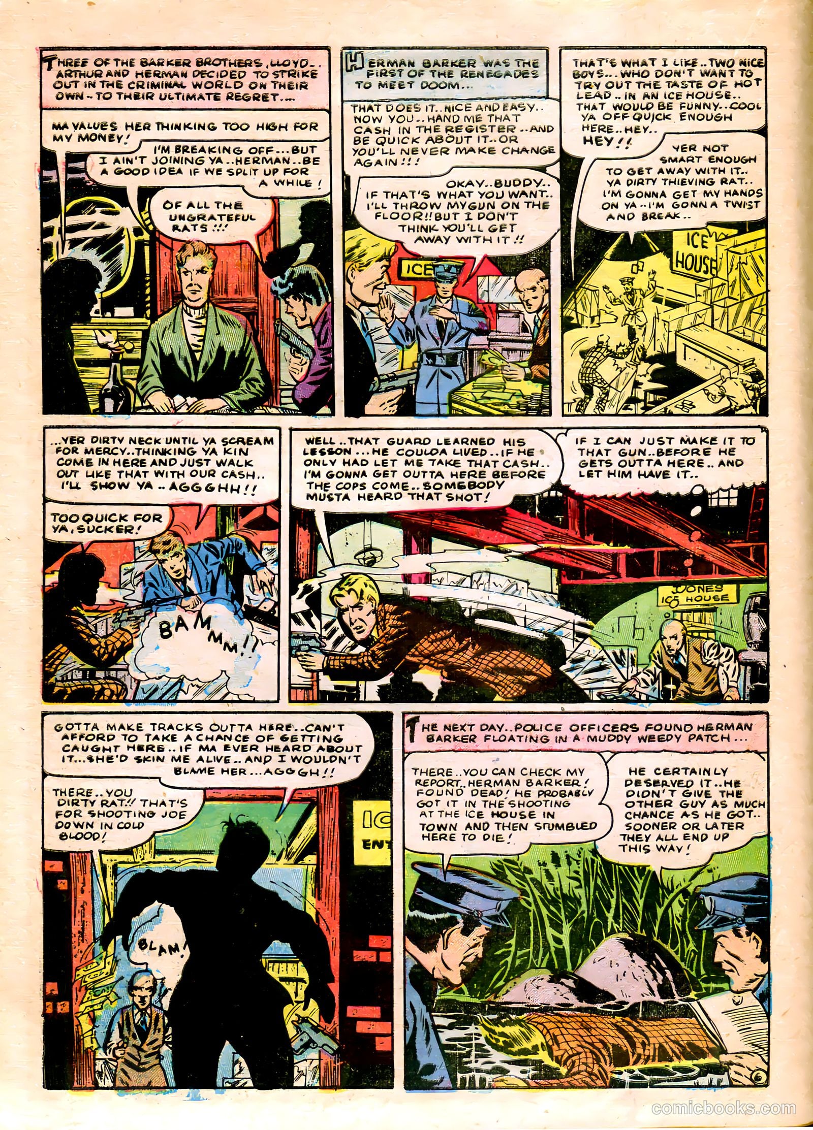 All-Famous Crime #10 (1951) — page 16 of 36