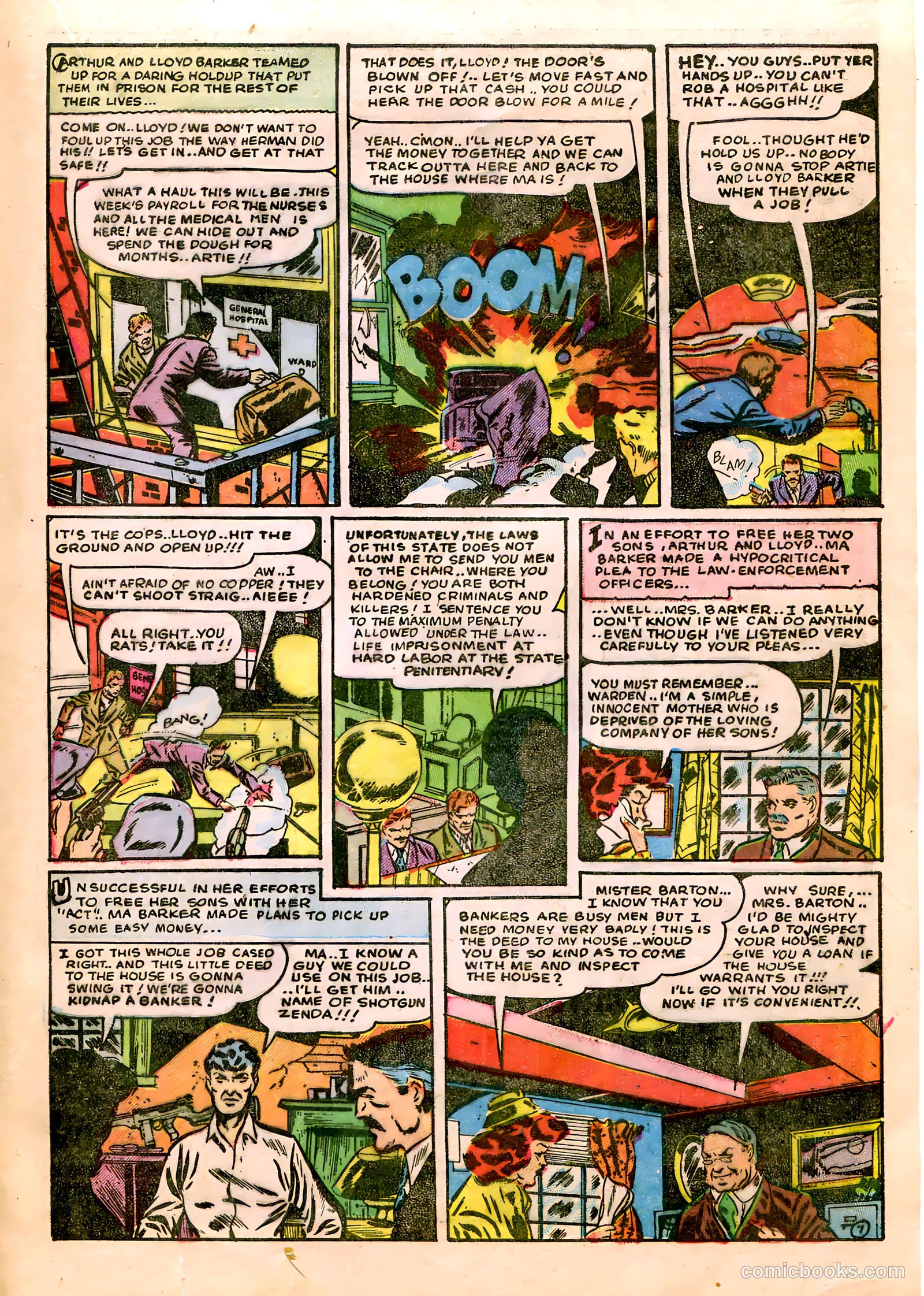 All-Famous Crime #10 (1951) — page 17 of 36