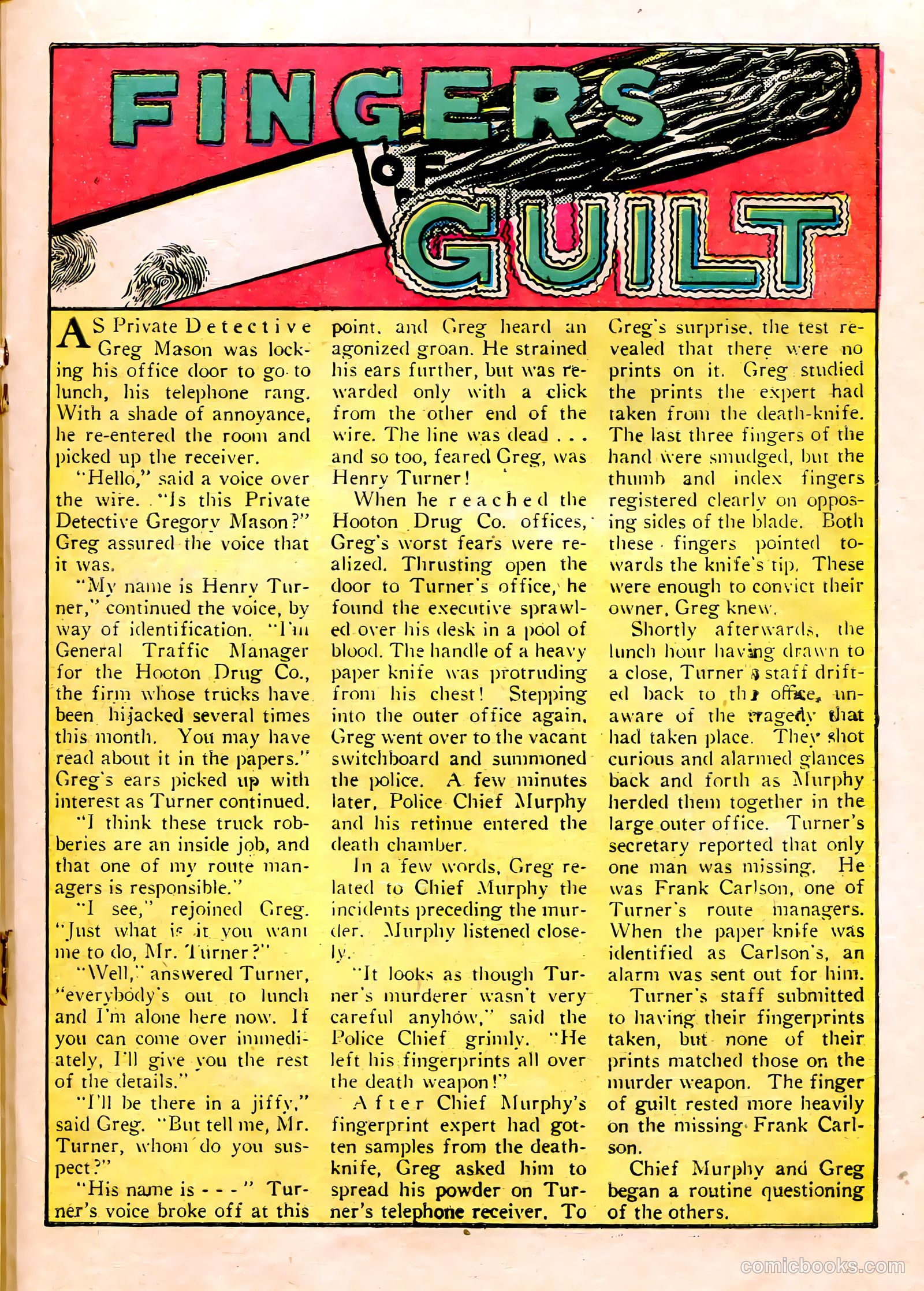 All-Famous Crime #10 (1951) — page 21 of 36