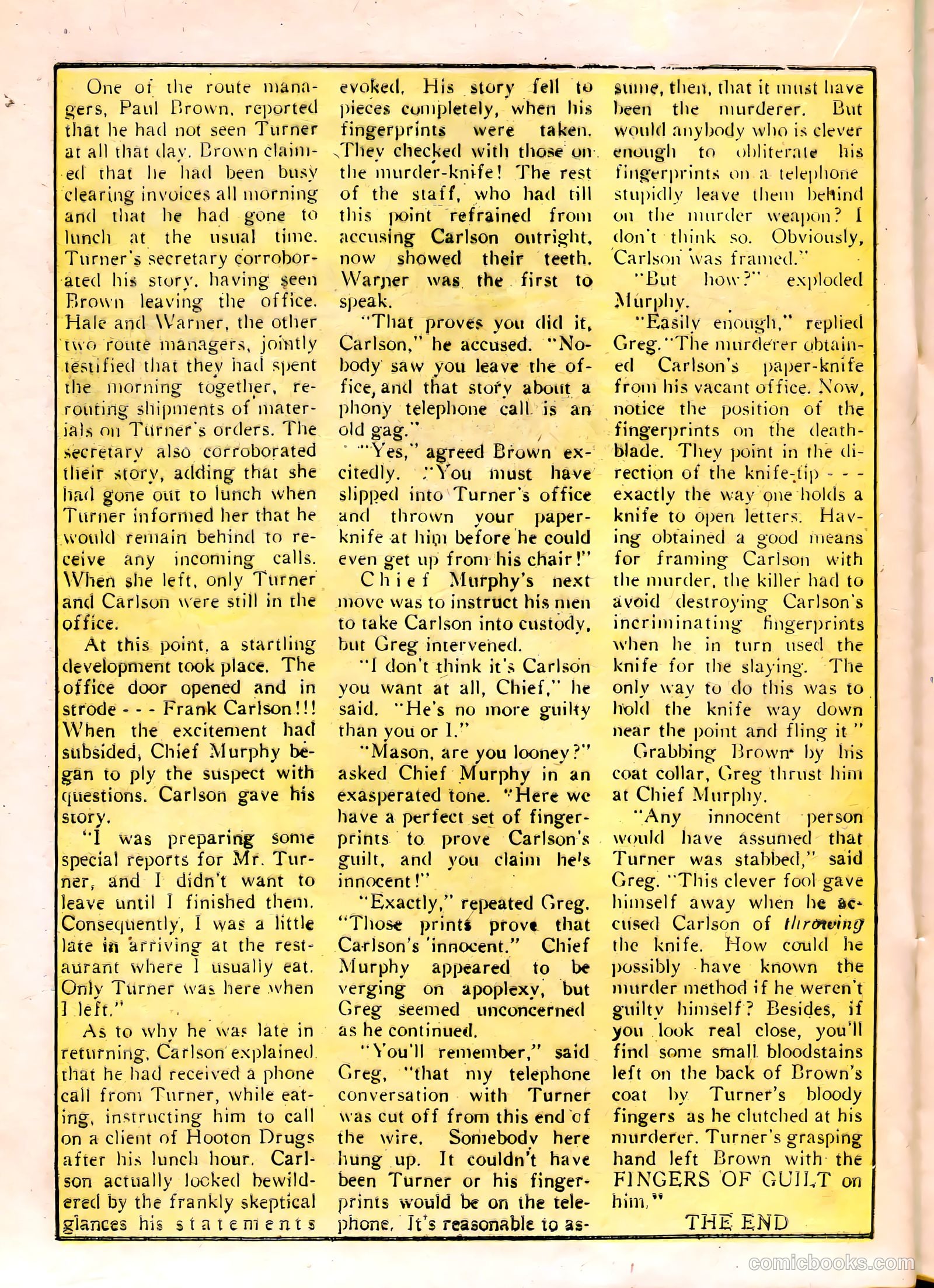 All-Famous Crime #10 (1951) — page 22 of 36