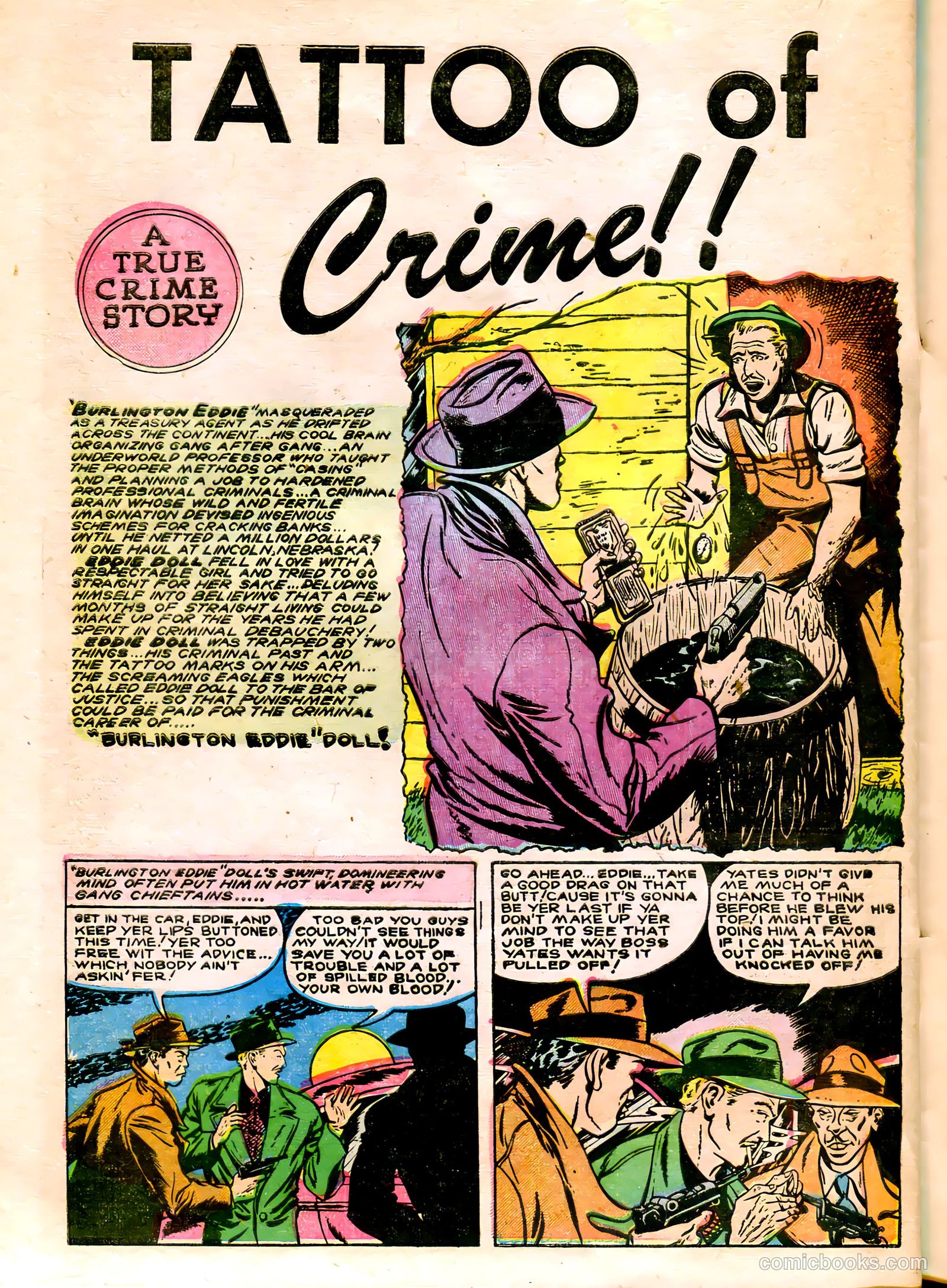 All-Famous Crime #10 (1951) — page 24 of 36